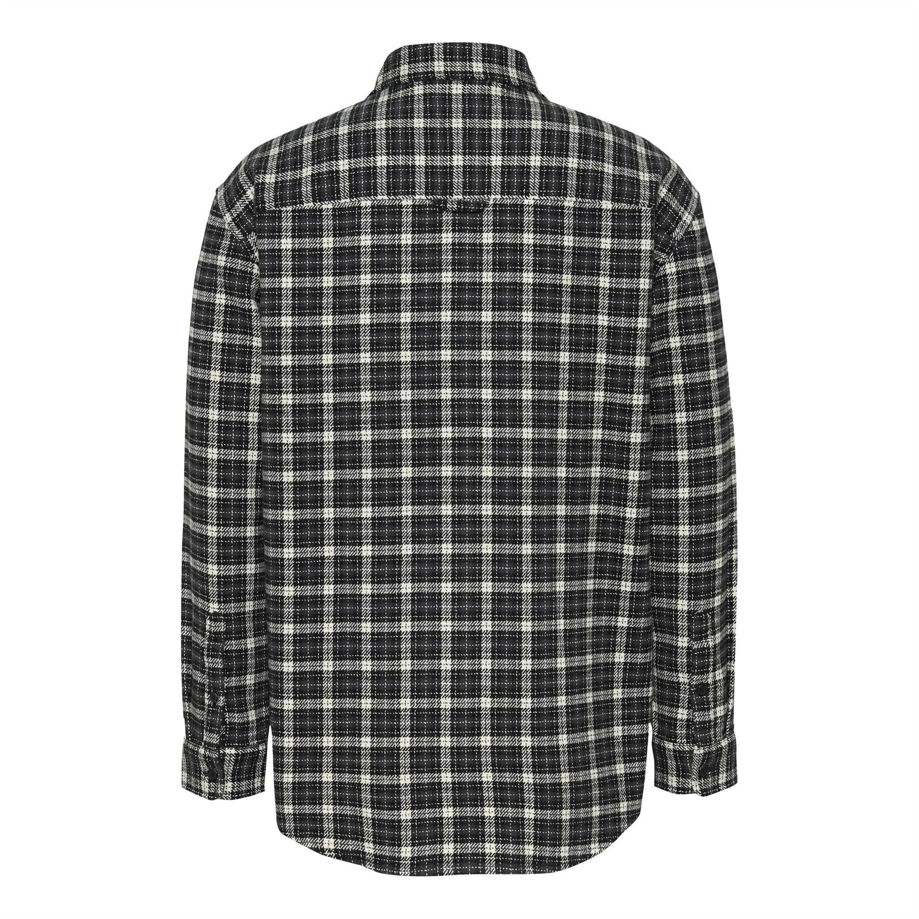 Tommy Jeans Badge Flannel Long Sleeve Patterned Shirt