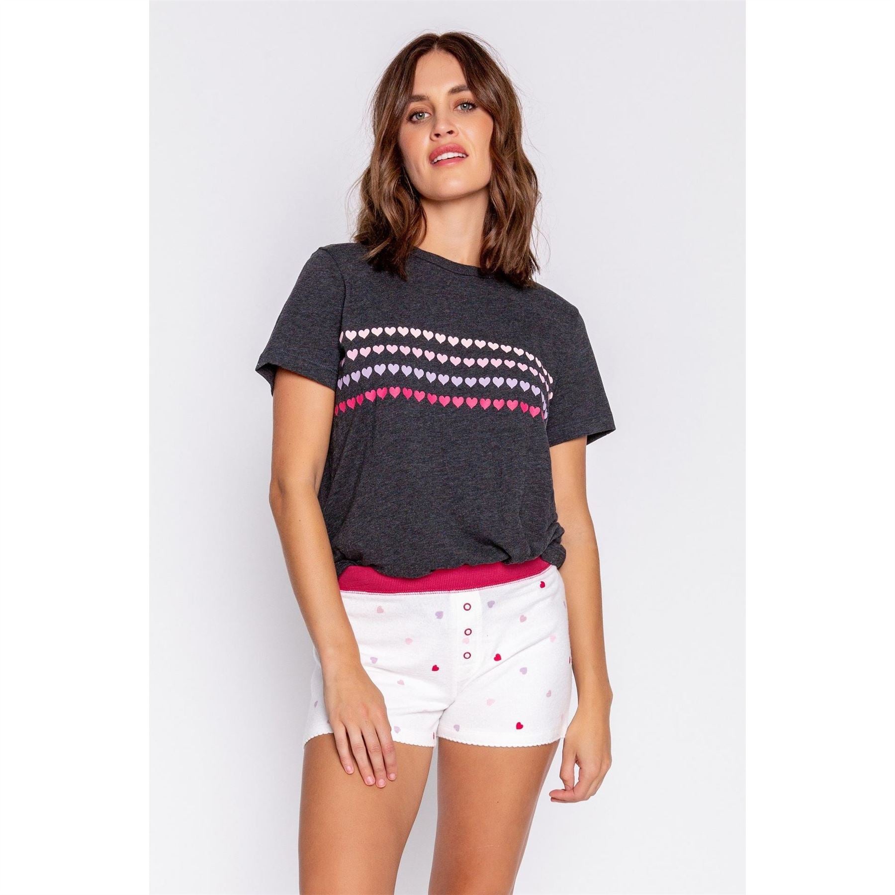 PJ Salvage Salvage Heart Shorts