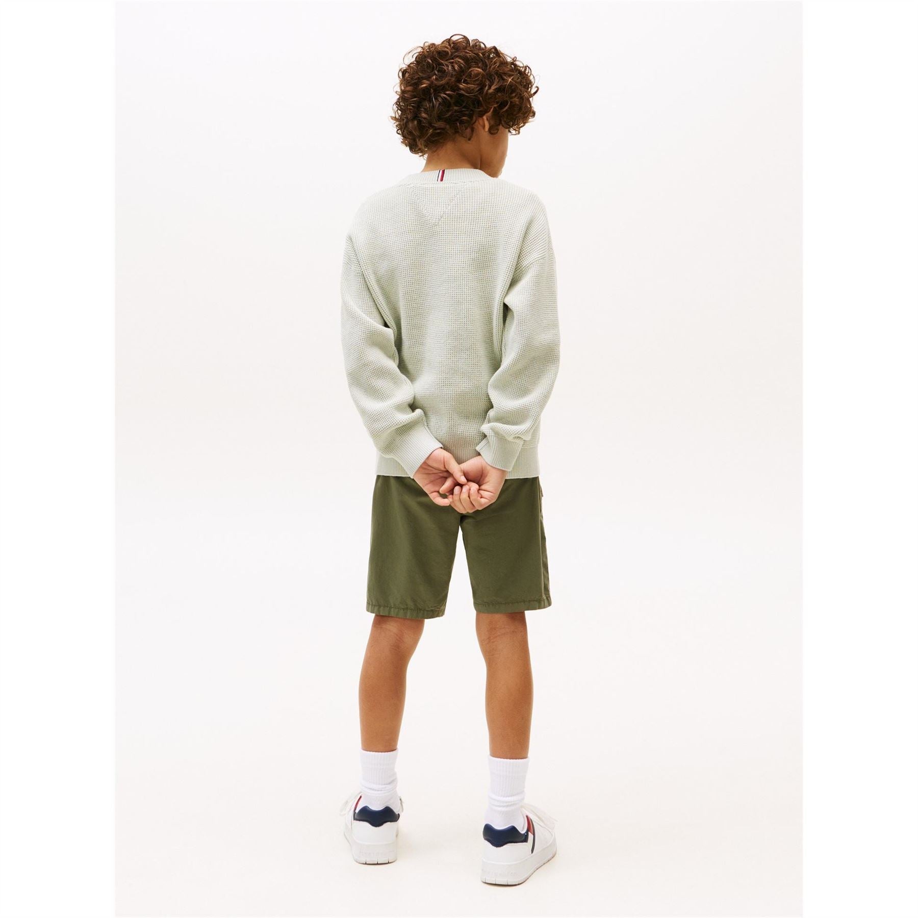 Tommy Hilfiger Small Flag Knitted Crew Neck Jumper