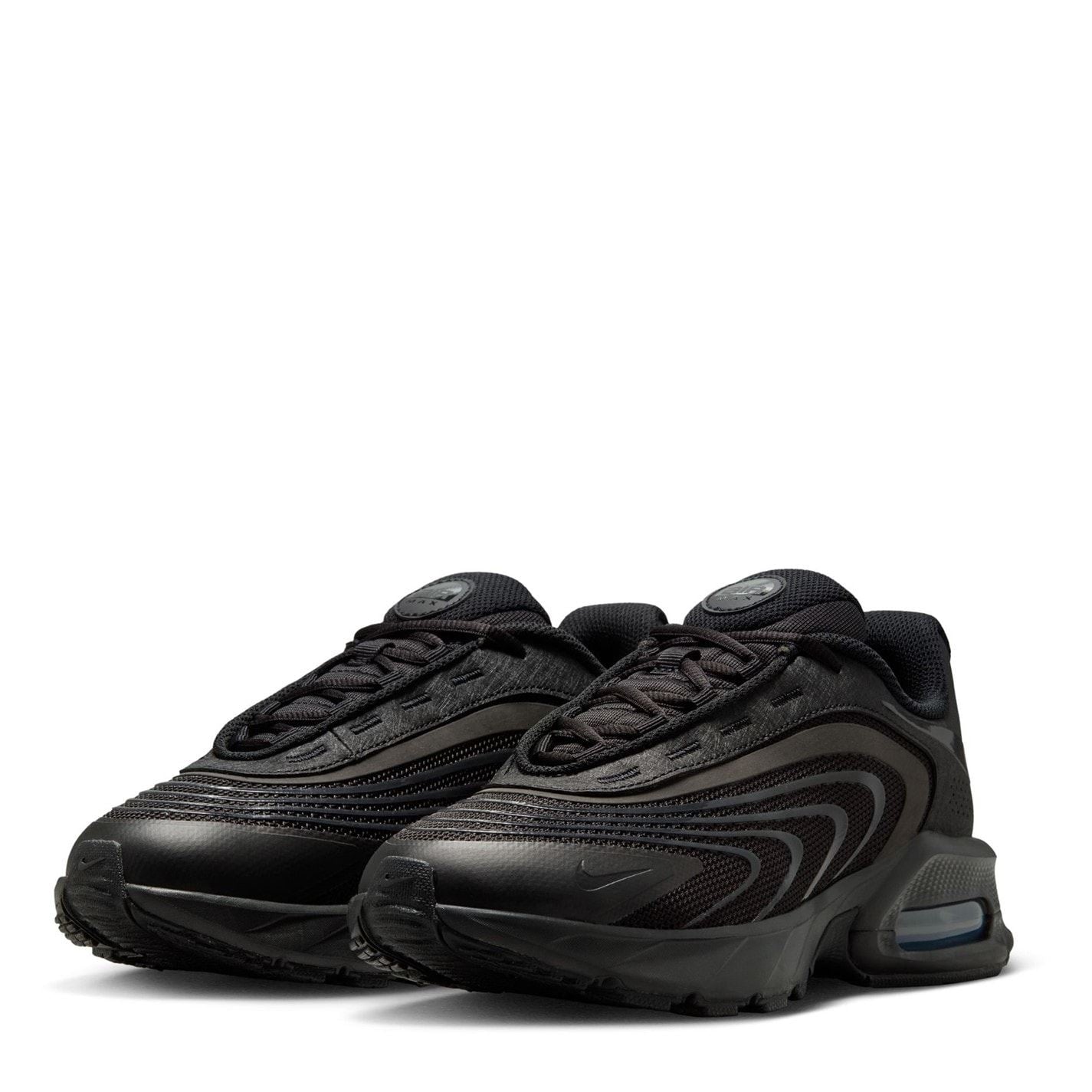 Nike Air Max Low Top Round Toe Flat Heel Sneakers