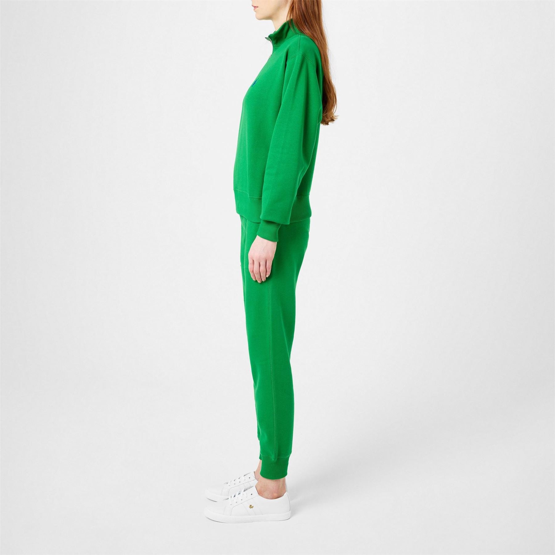 Lauren by Ralph Lauren Janson Leather Court Trainers