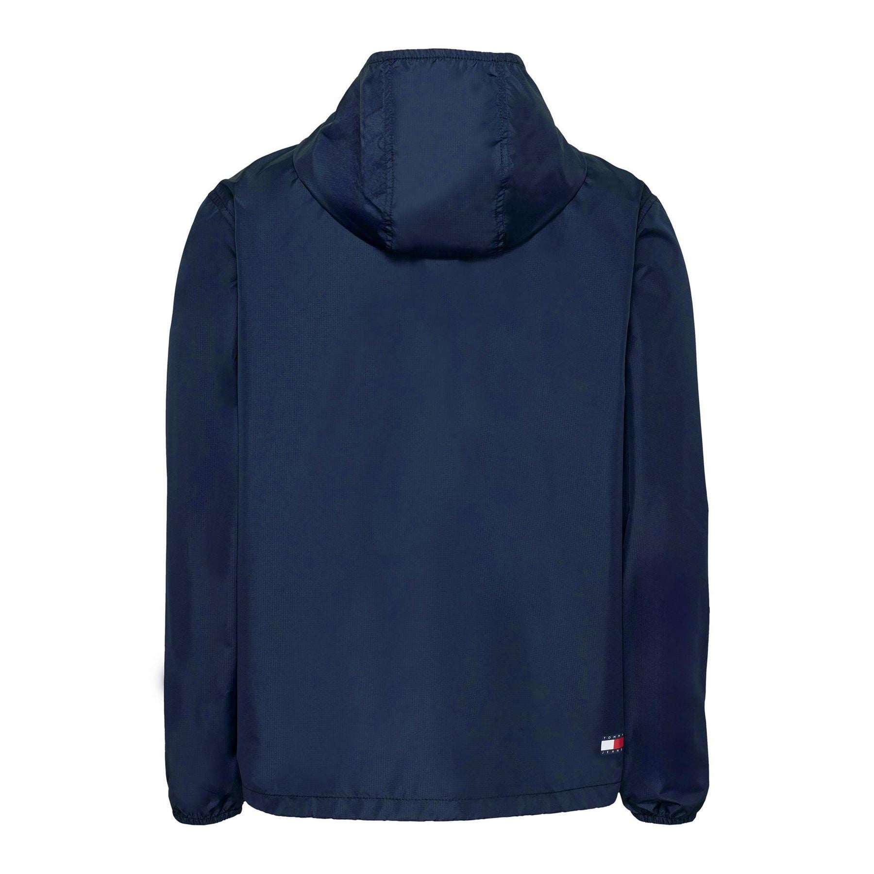 Tommy Jeans Hooded Relaxed Fit Windbreaker with Zipped Pocket