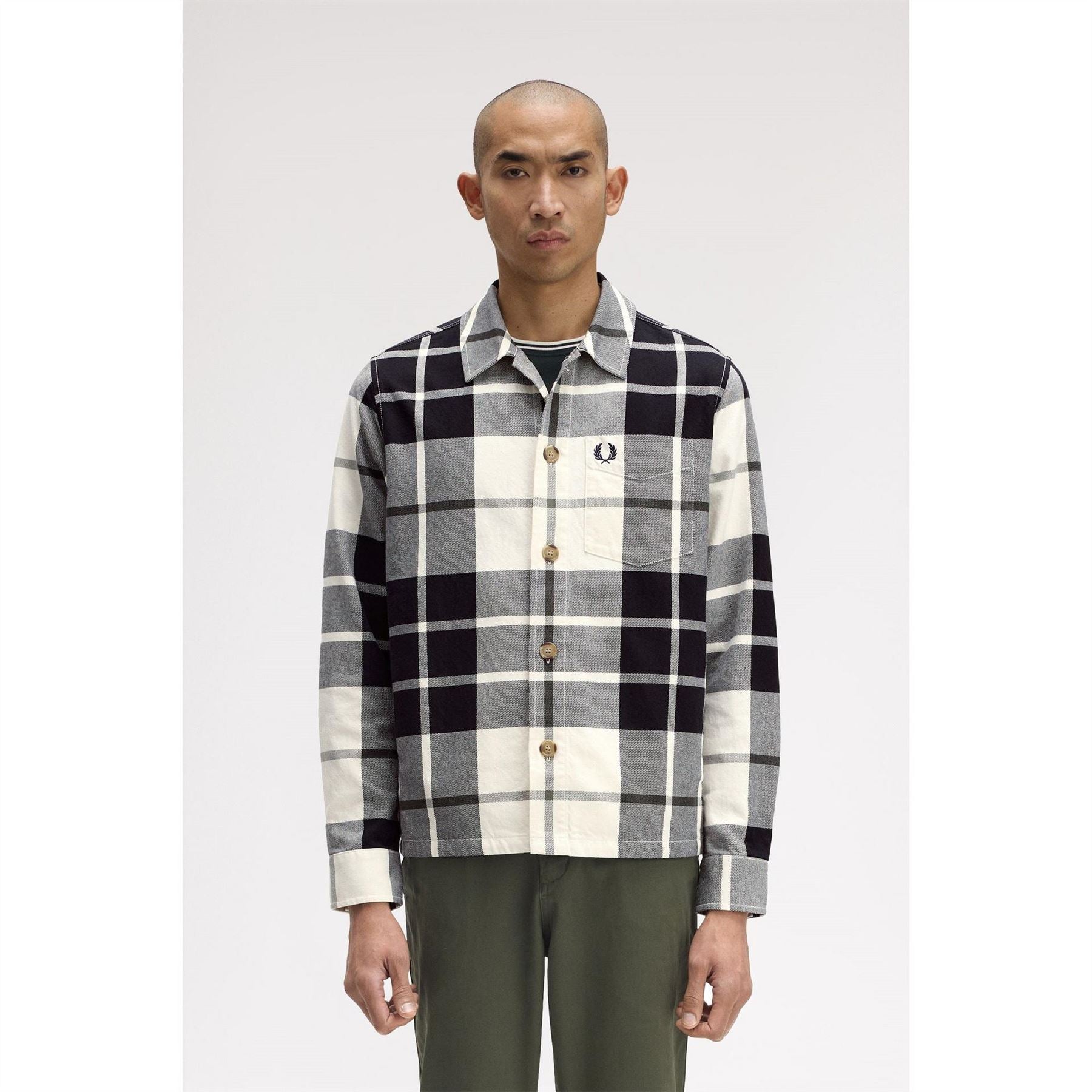 Fred Perry Tartan Twill Overshirt