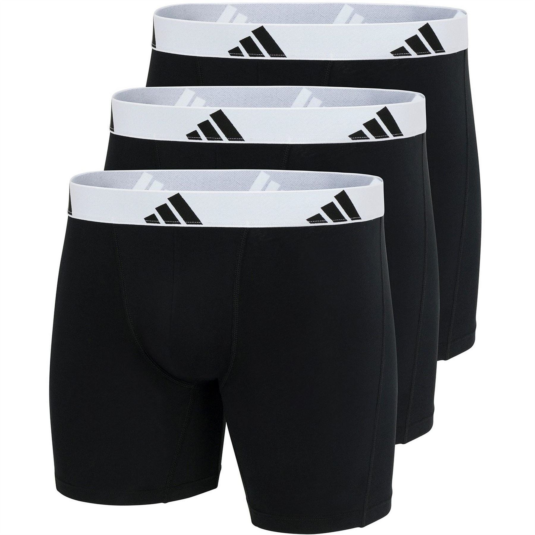 adidas Flex Cotton Boxer Brief (3pk)