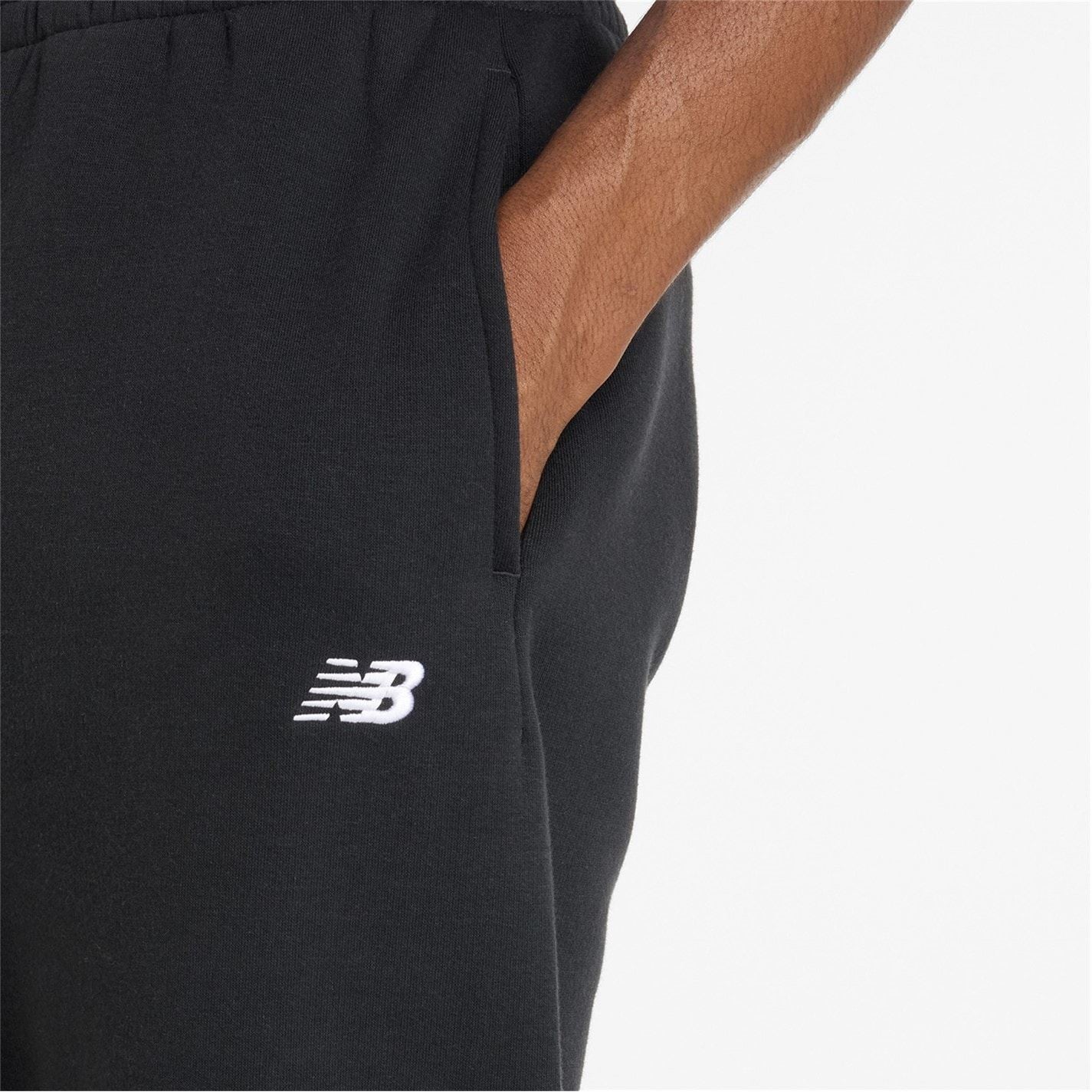 New Balance Small Logo Solid Patterned Joggers