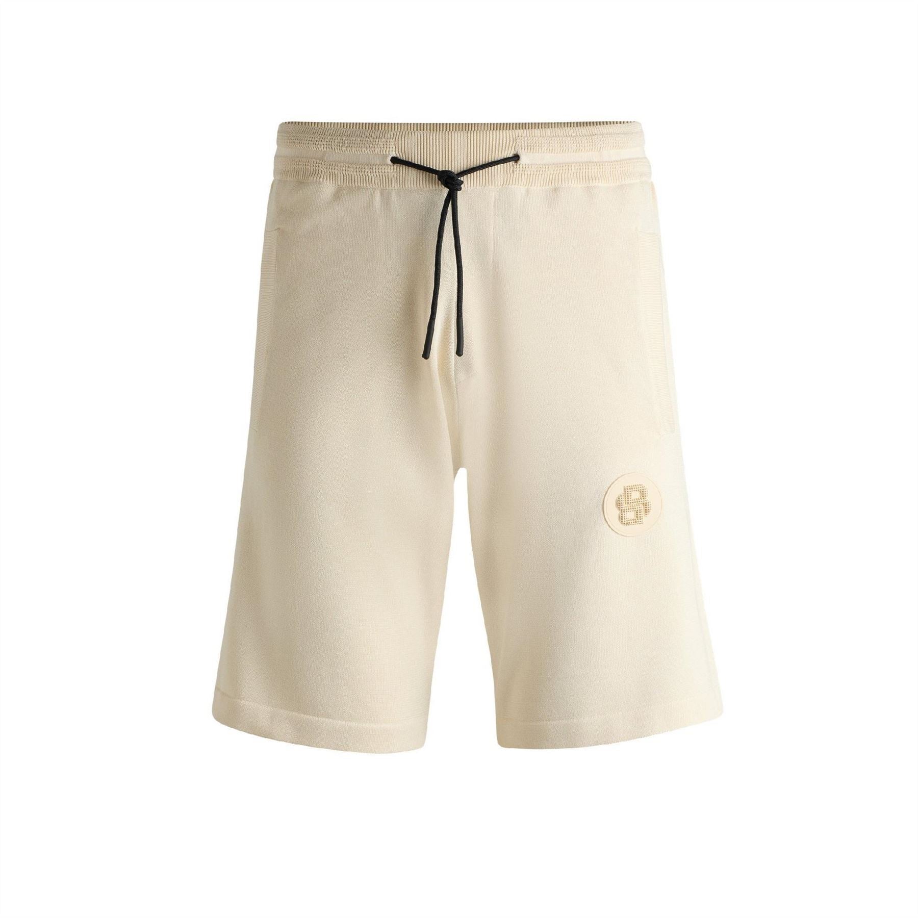 Boss Tolli Knitted Sweat Shorts with Elasticated Waistband