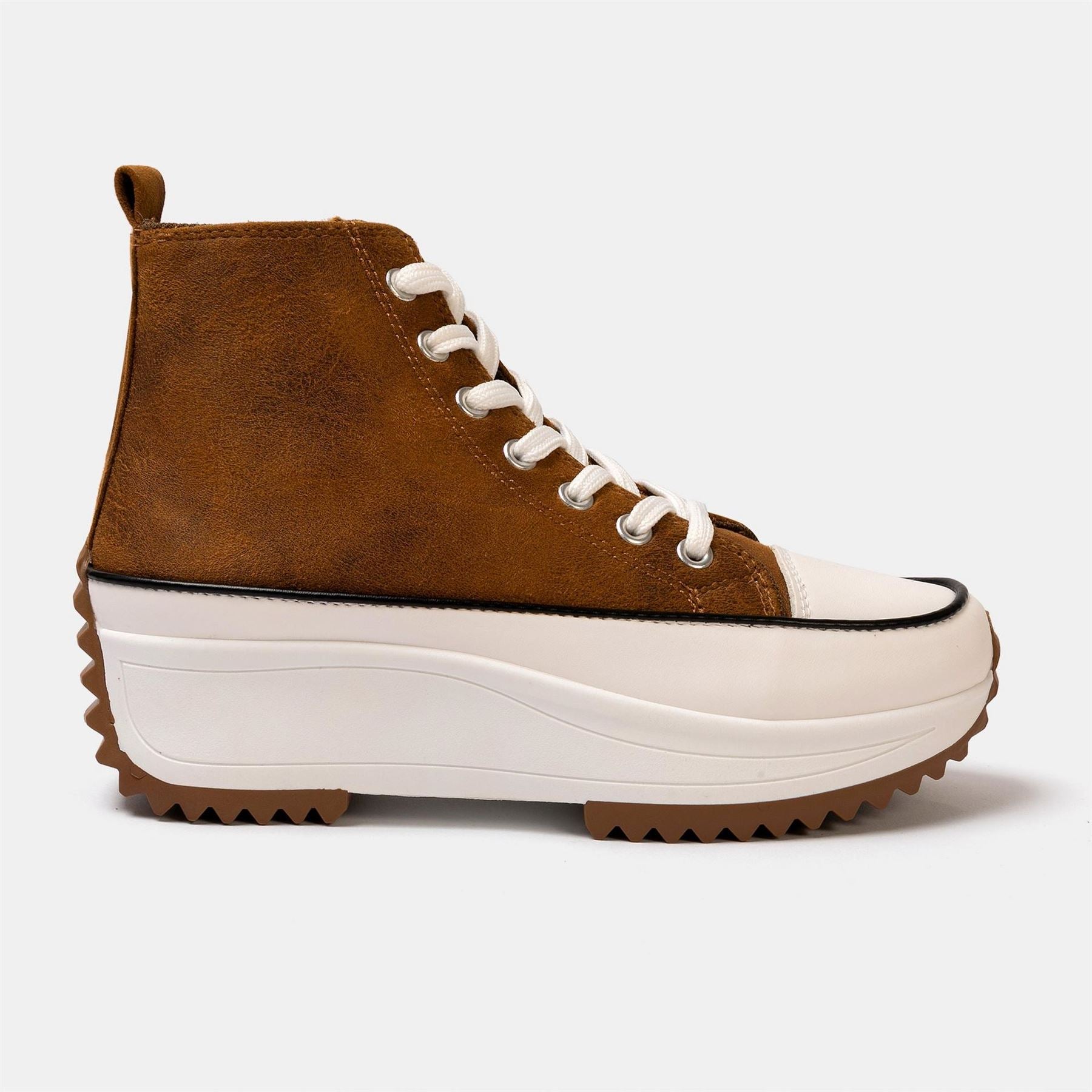Firetrap Platform Hi Top Ladies Trainers