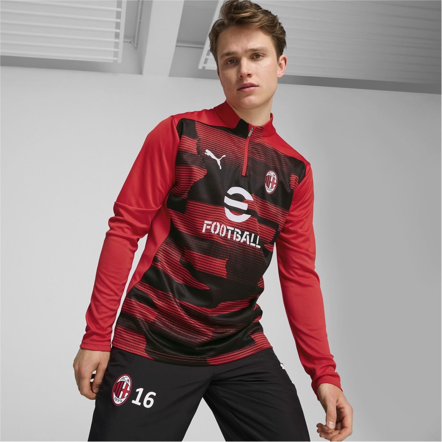 Puma Ac Milan Pre Match Drill Top 2024 2025 Adults