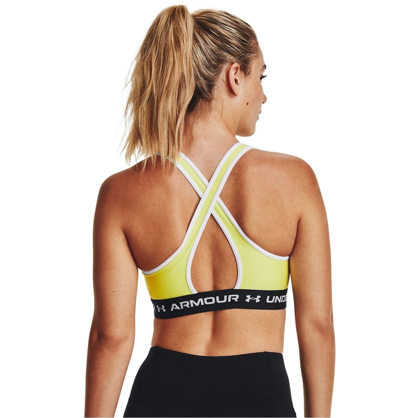 Under Armour Womens Armour Medium Support Crossbodyack Bra
