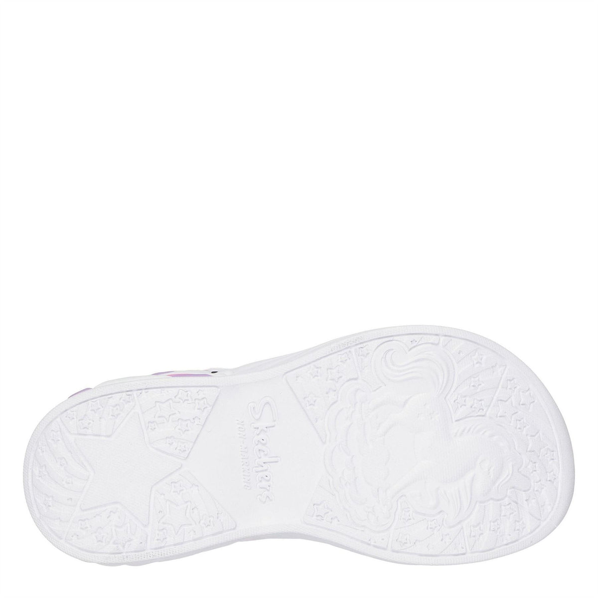 Skechers Lighted Unicorn Dreams Sandal Flat Sandals Girls