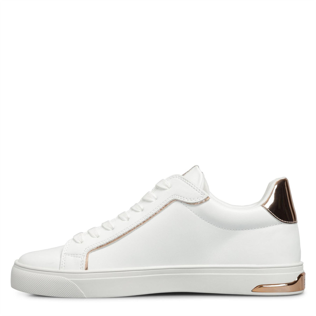 DKNY Augustine Lace Up Low Top Trainers