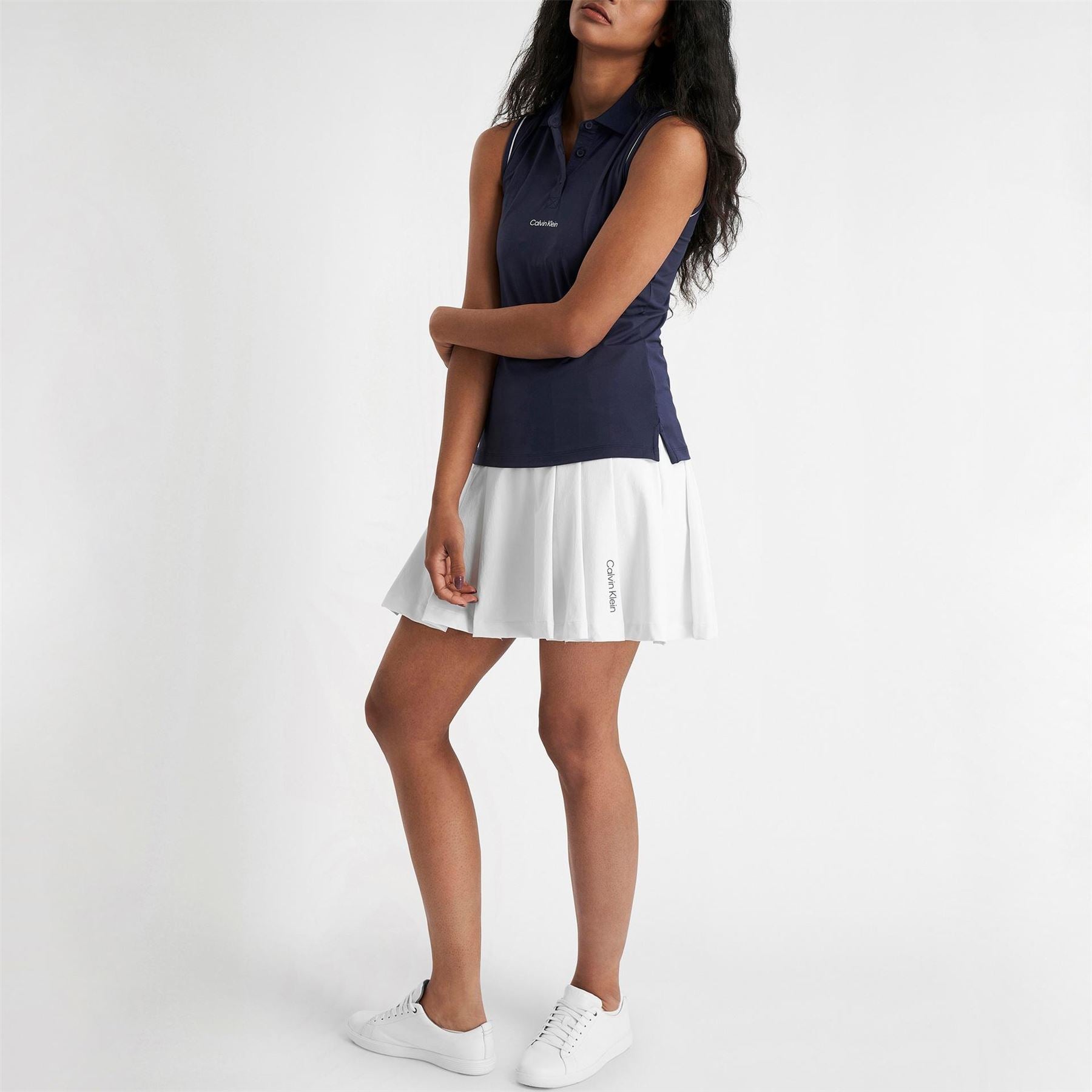 Calvin Klein Golf Sleeveless Performance Polo Shirt