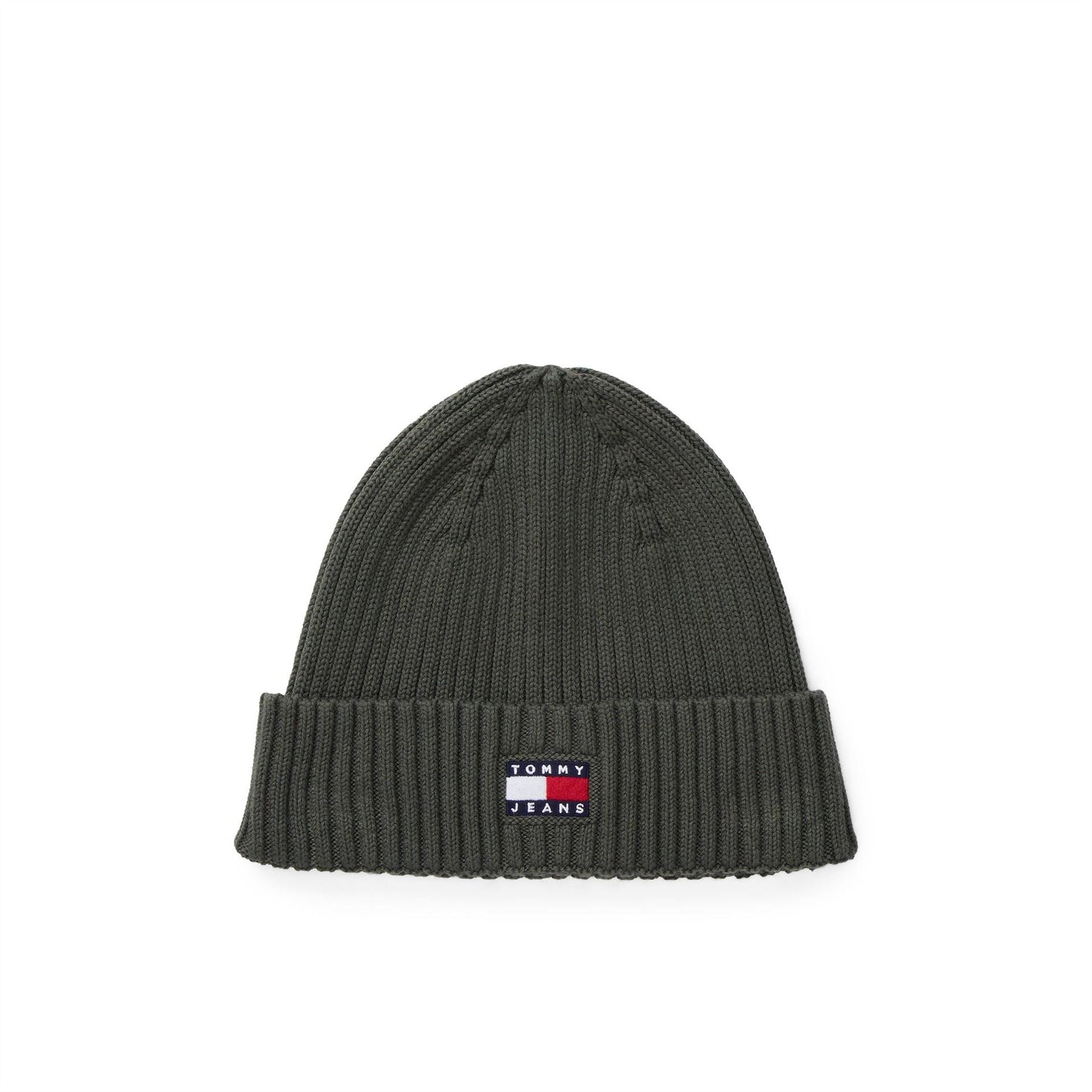 Tommy Jeans Core Logo Soft Feel Turn Up Brim Beanie