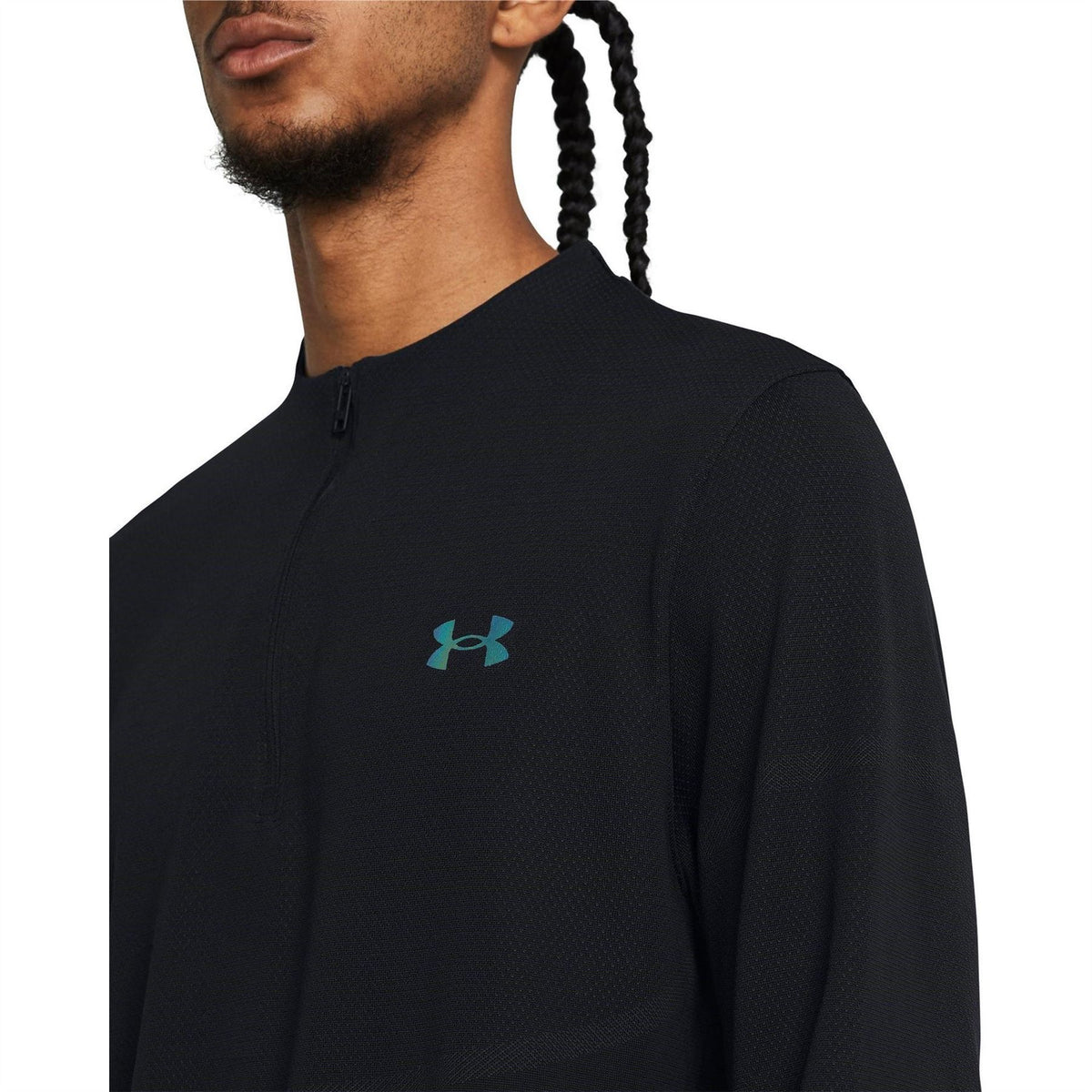 Under Armour Vanish Zipped Long Sleeve Performance Gym Top