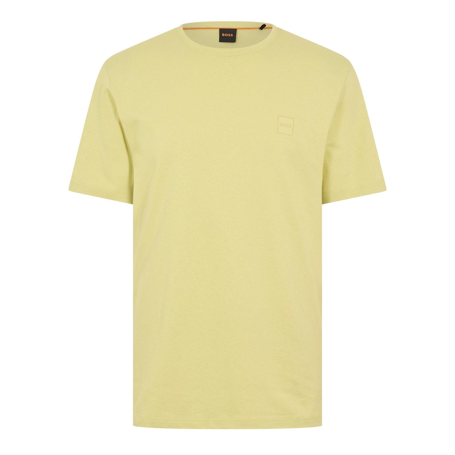 Boss BOSS ORANGE Tales T Shirt with Logo Patch Premium Cotton