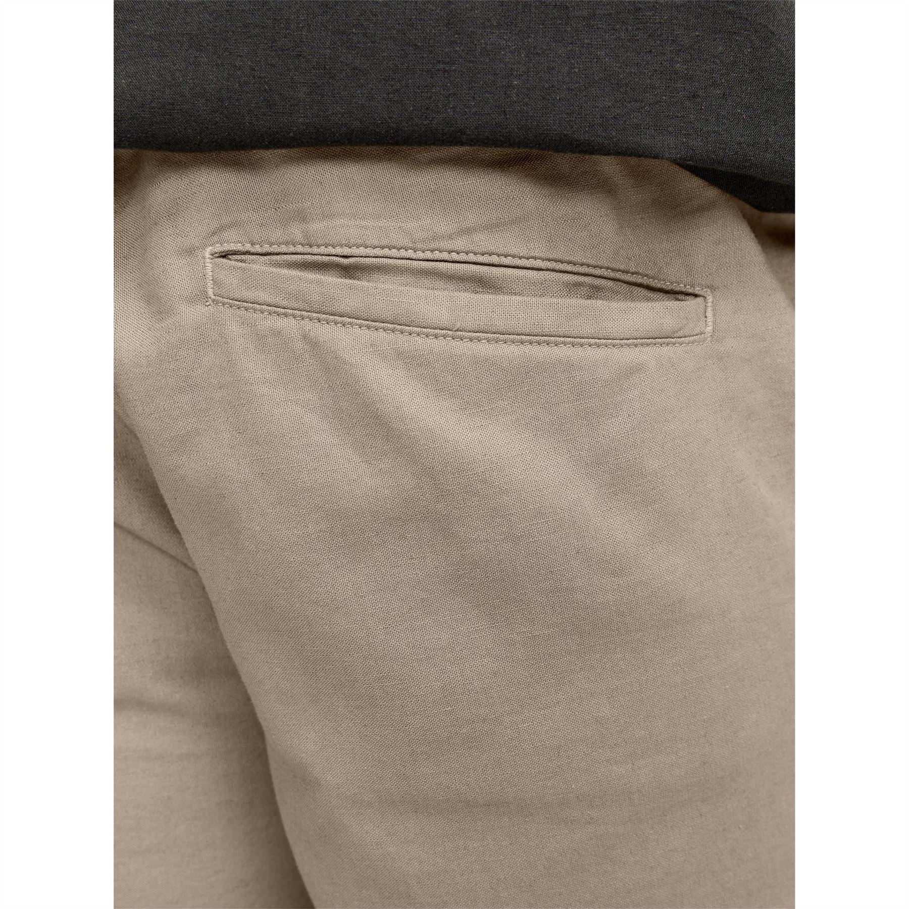 Jack and Jones Linen Plus Size Tracksuit Shorts