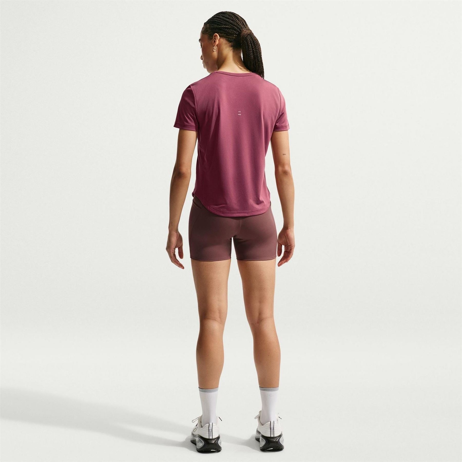 Nike Womens Tempo Dri Fit Short Sleeve Running Top