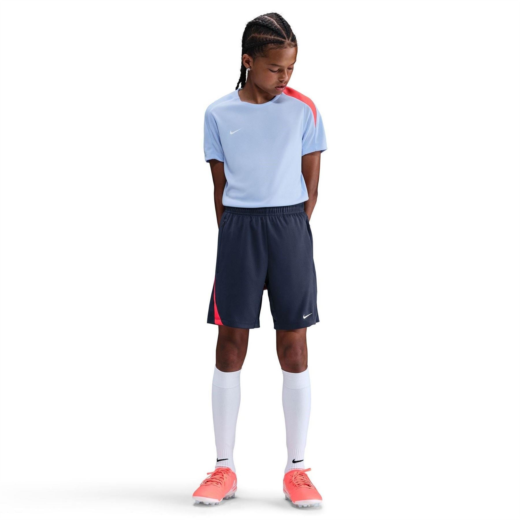 Nike Strike24 Big Kids Dri Fit Shorts