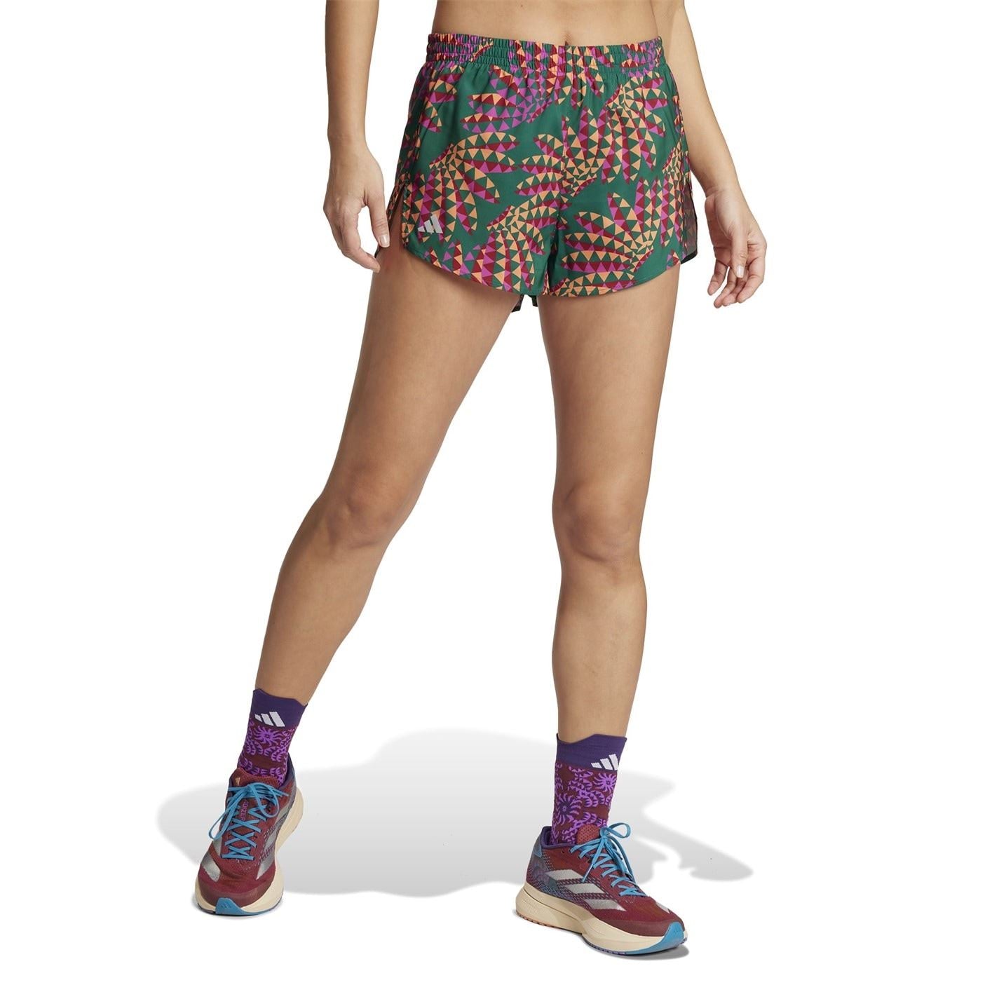 adidas Womens Adizero X Farm Running Shorts