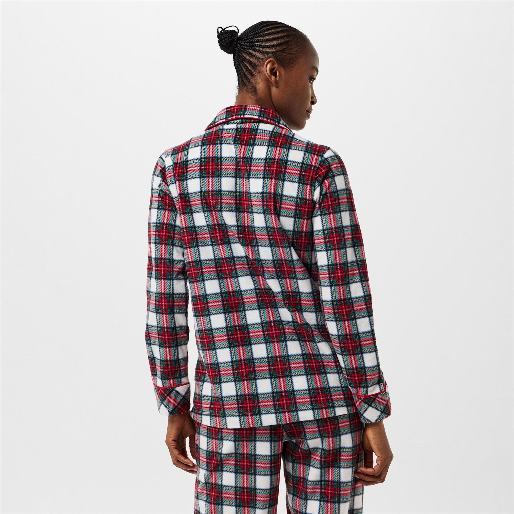 Lauren by Ralph Lauren Collared Neck Long Sleeve Pyjama Set