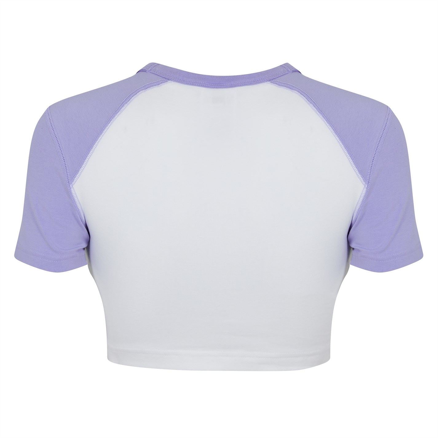 Reebok Cropped Regular Fit Crew Neck T-Shirt