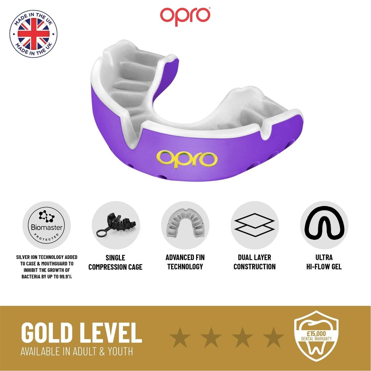 Opro Gold Mouthguard