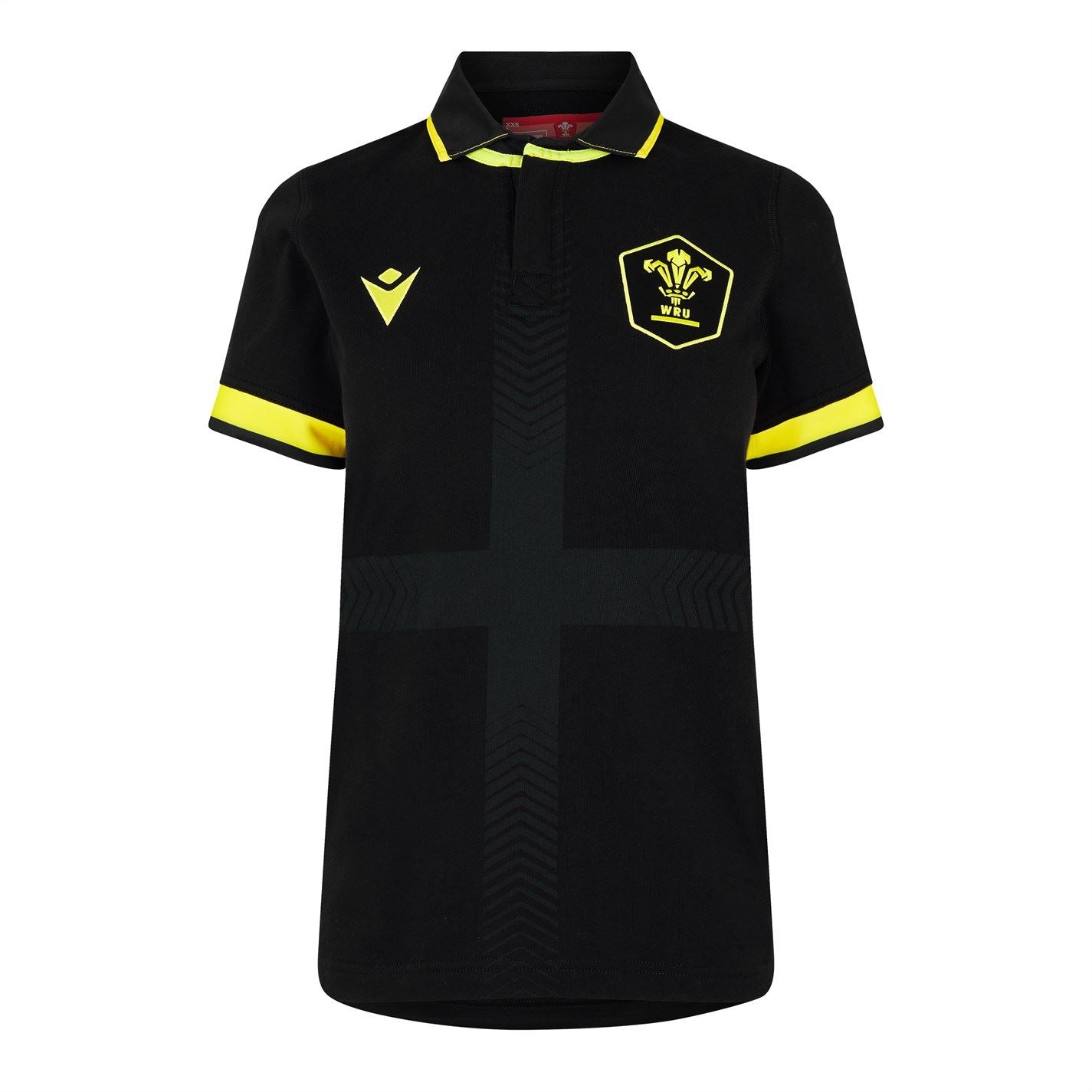 Macron Womens Wales Rugby Shirt Polo 2023