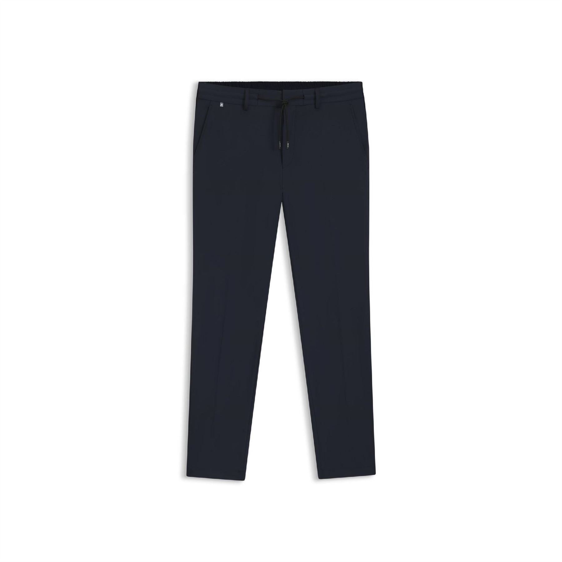 Boss Geniusj Solid Patterned Straight Chinos