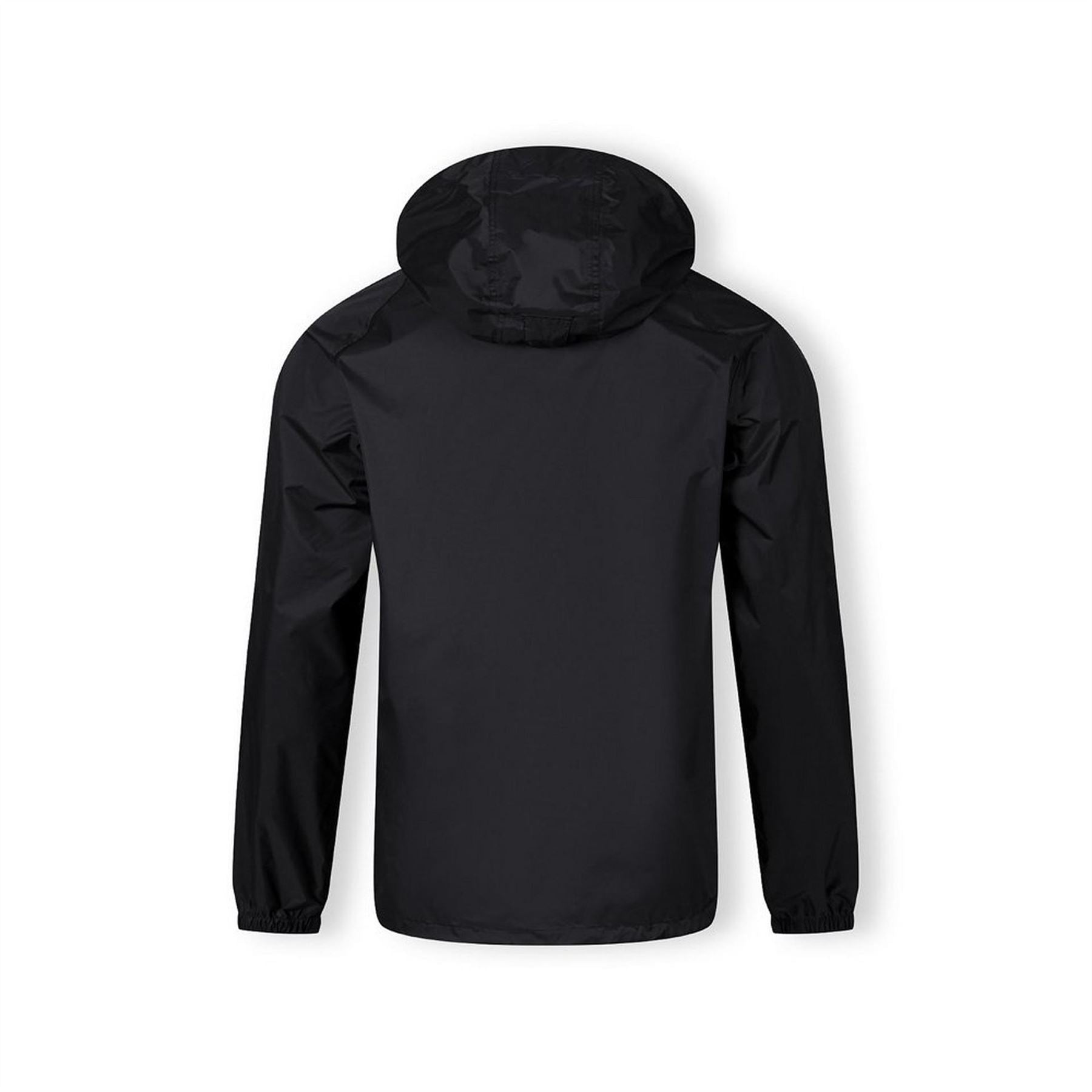 Minoti Men Packaway Waterproof Jacket With Zip Front Black Xs 3xl