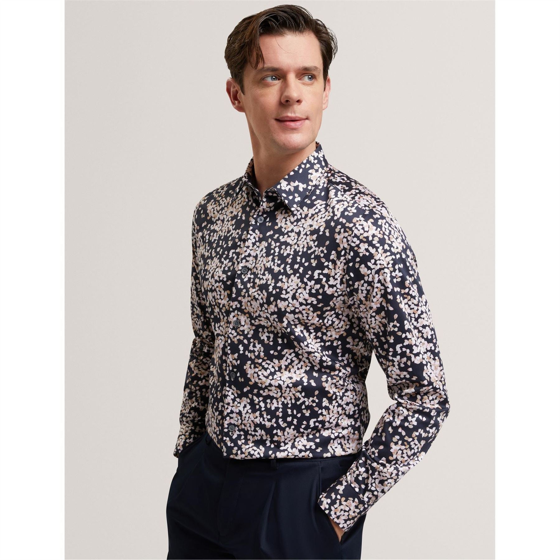 Ted Baker Ls Botanicl Leaf Sn62