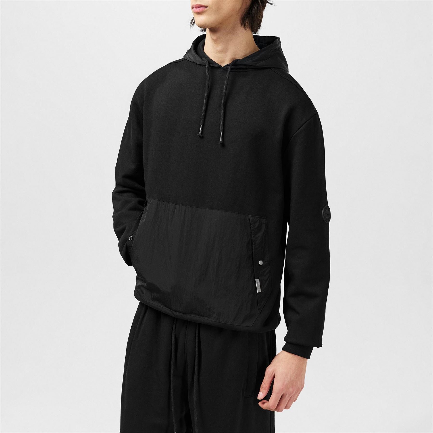 Firetrap Hybrdoth Hooded Regular Fit Sweatshirt