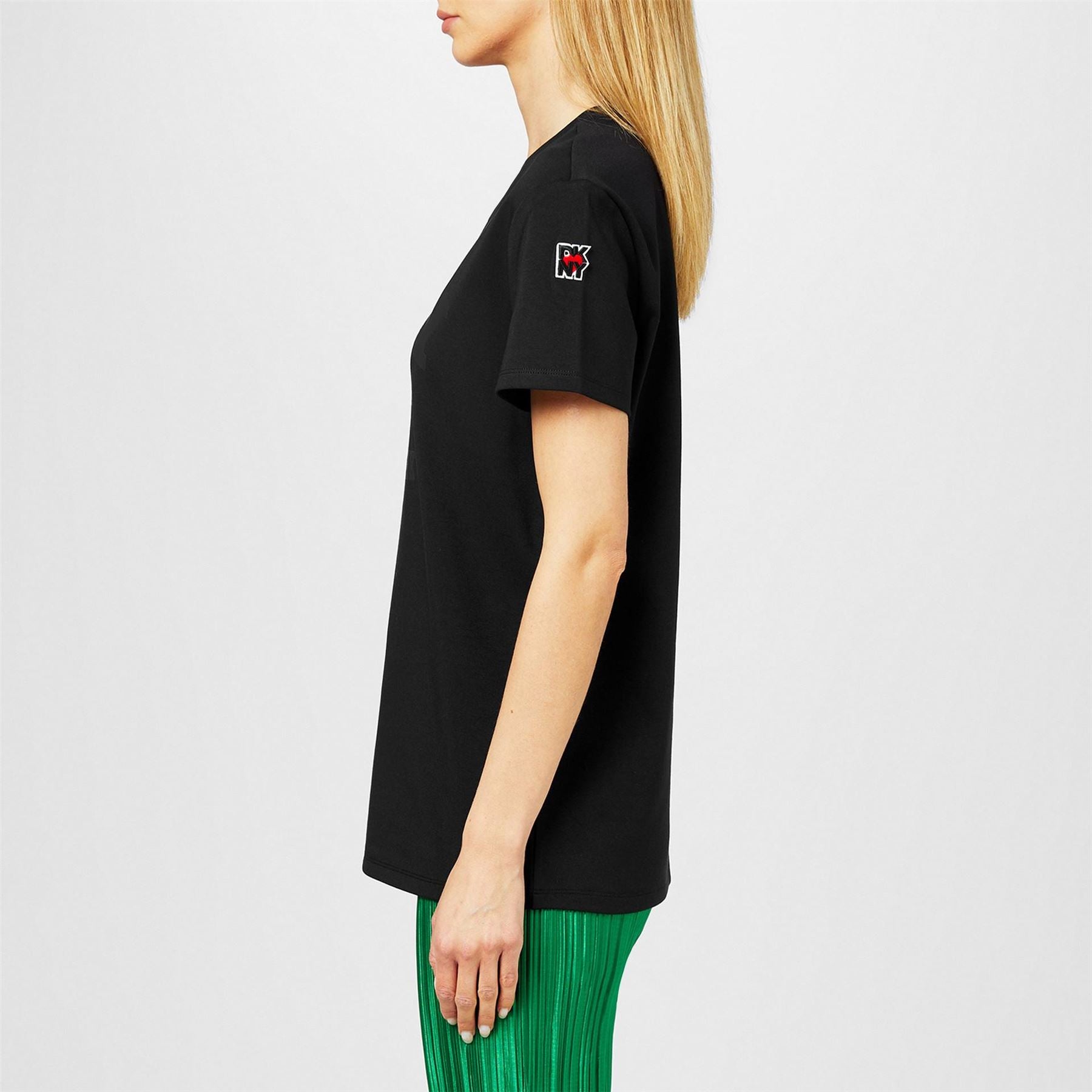 DKNY Varsity Oversize Fit Crew Neck T-Shirt