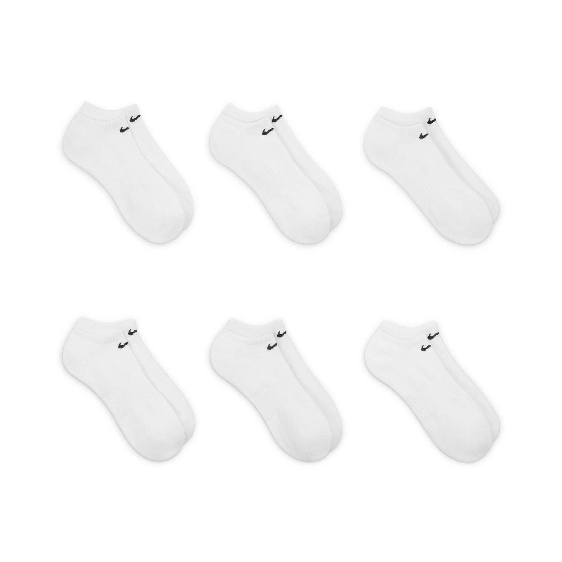 Nike 6 Pack No Show Trainer Socks