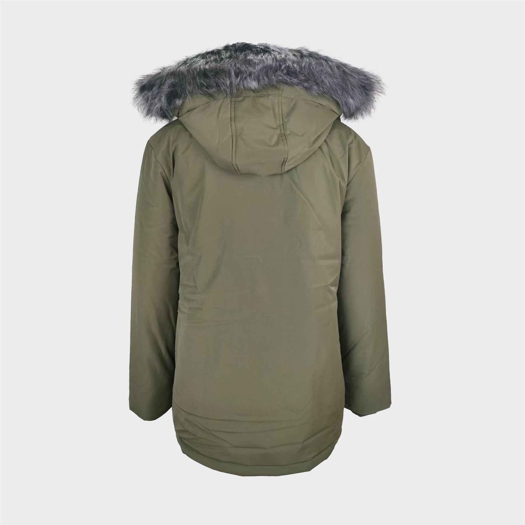 Jack Wills  Water Resistant Wind Resistant Faux Fur Hooded Parka