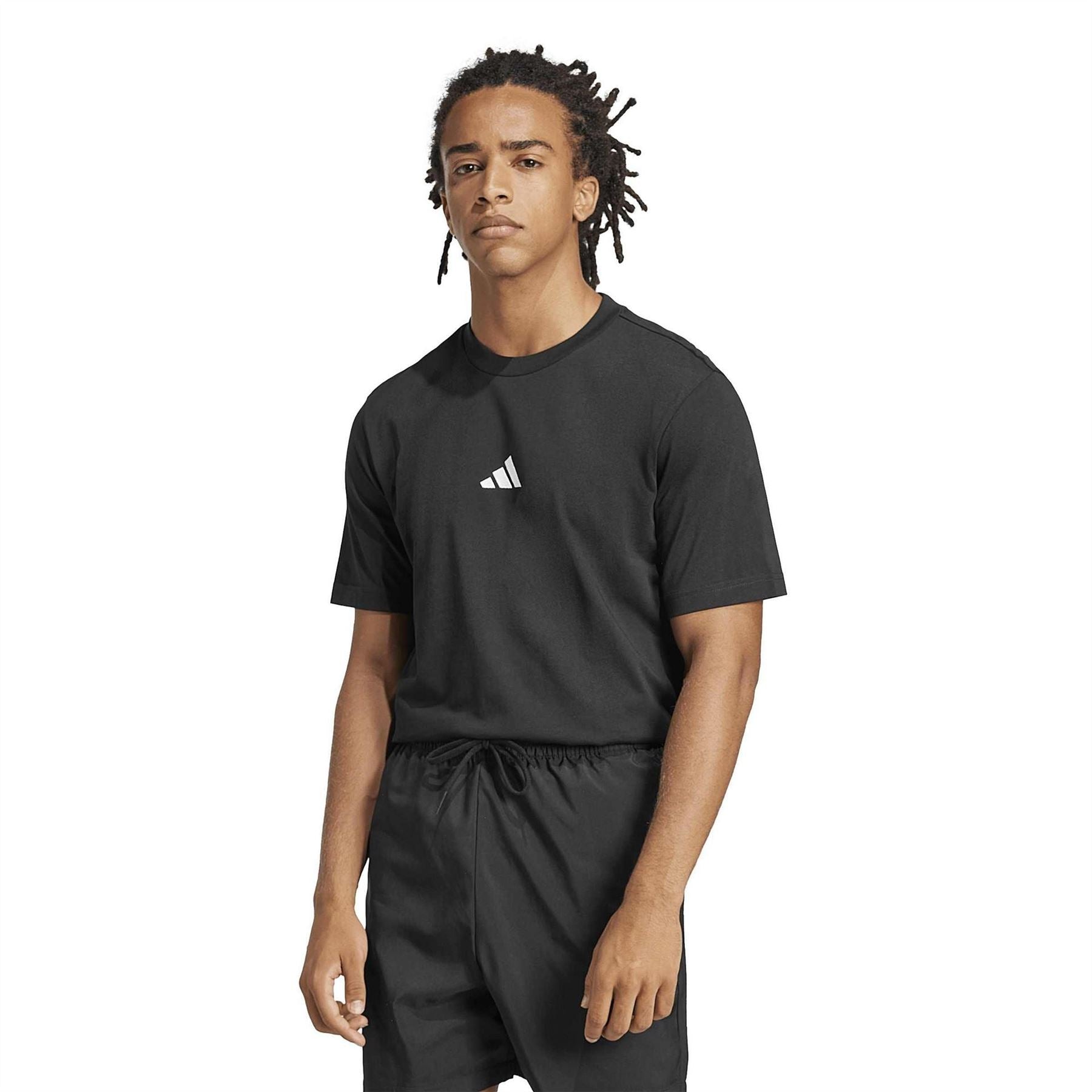 adidas Small Logo Junior Single Jersey Tee