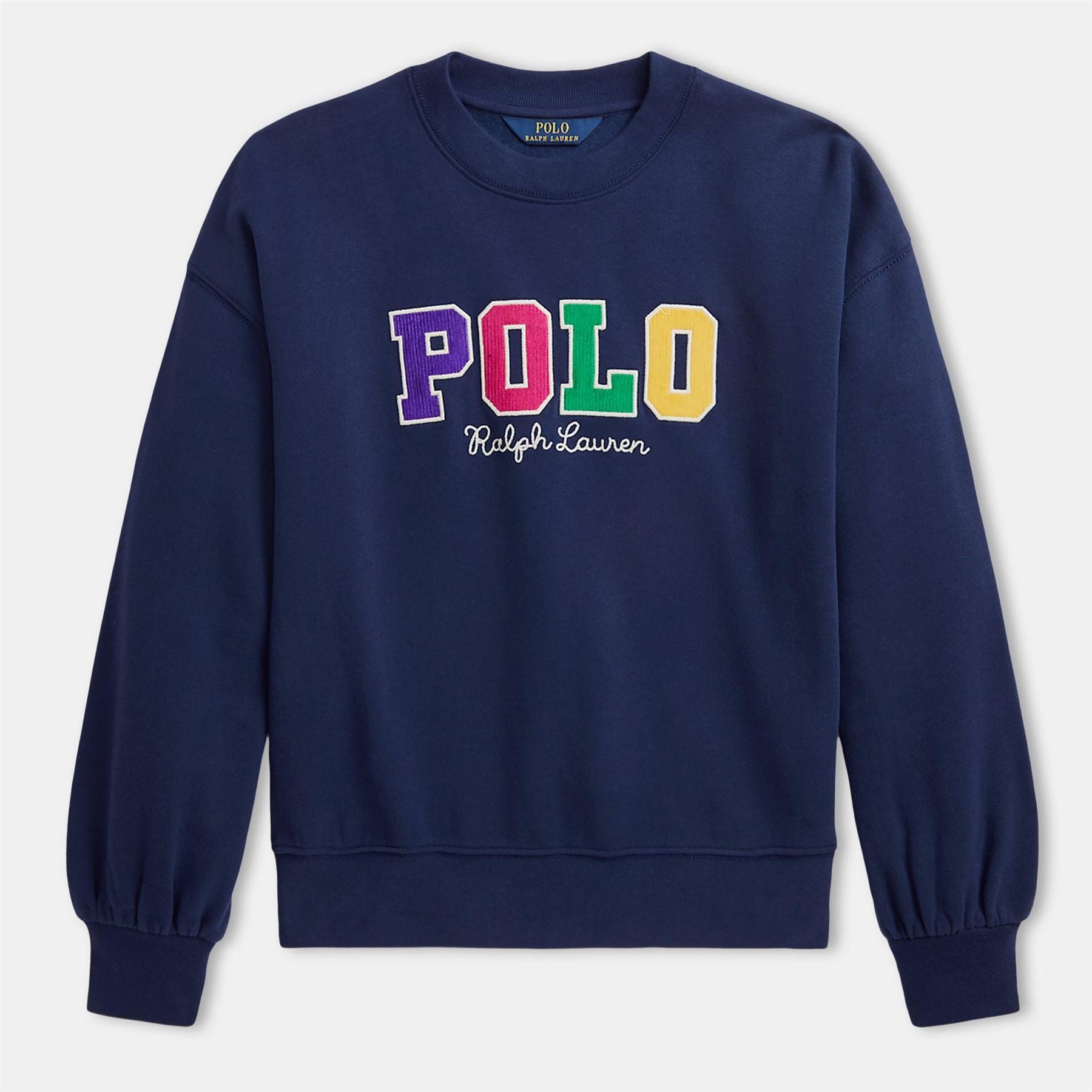 Polo Ralph Lauren Logo Print Relaxed Fit Crew Neck Sweatshirt