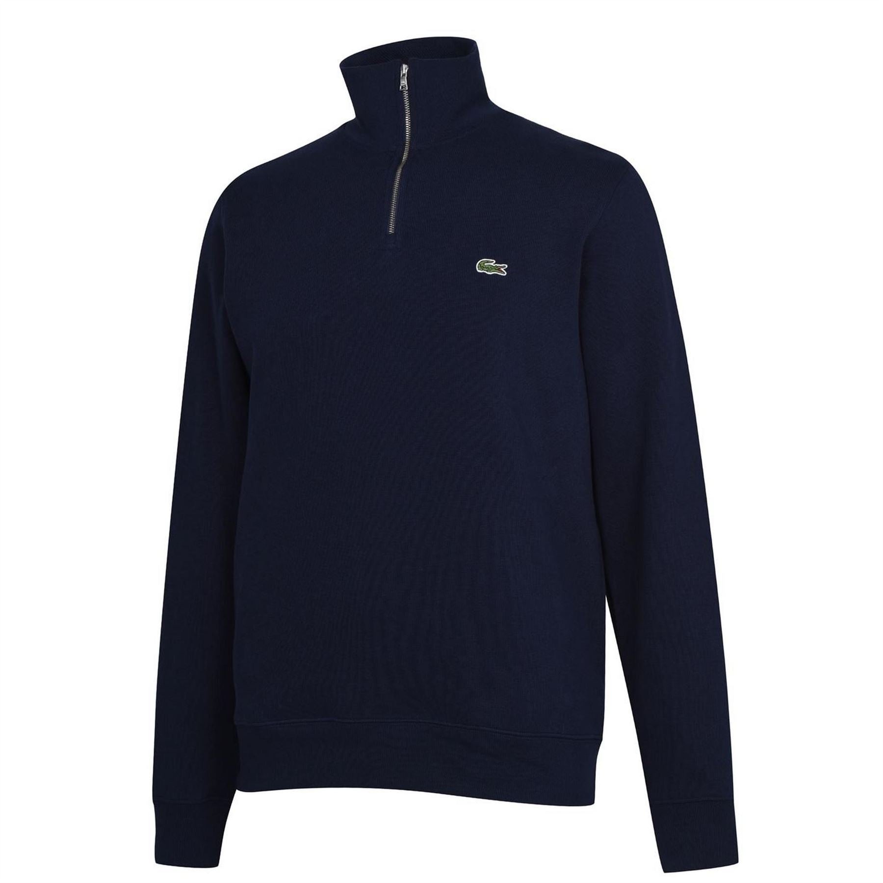 Lacoste Quarter Zip Fleece Top