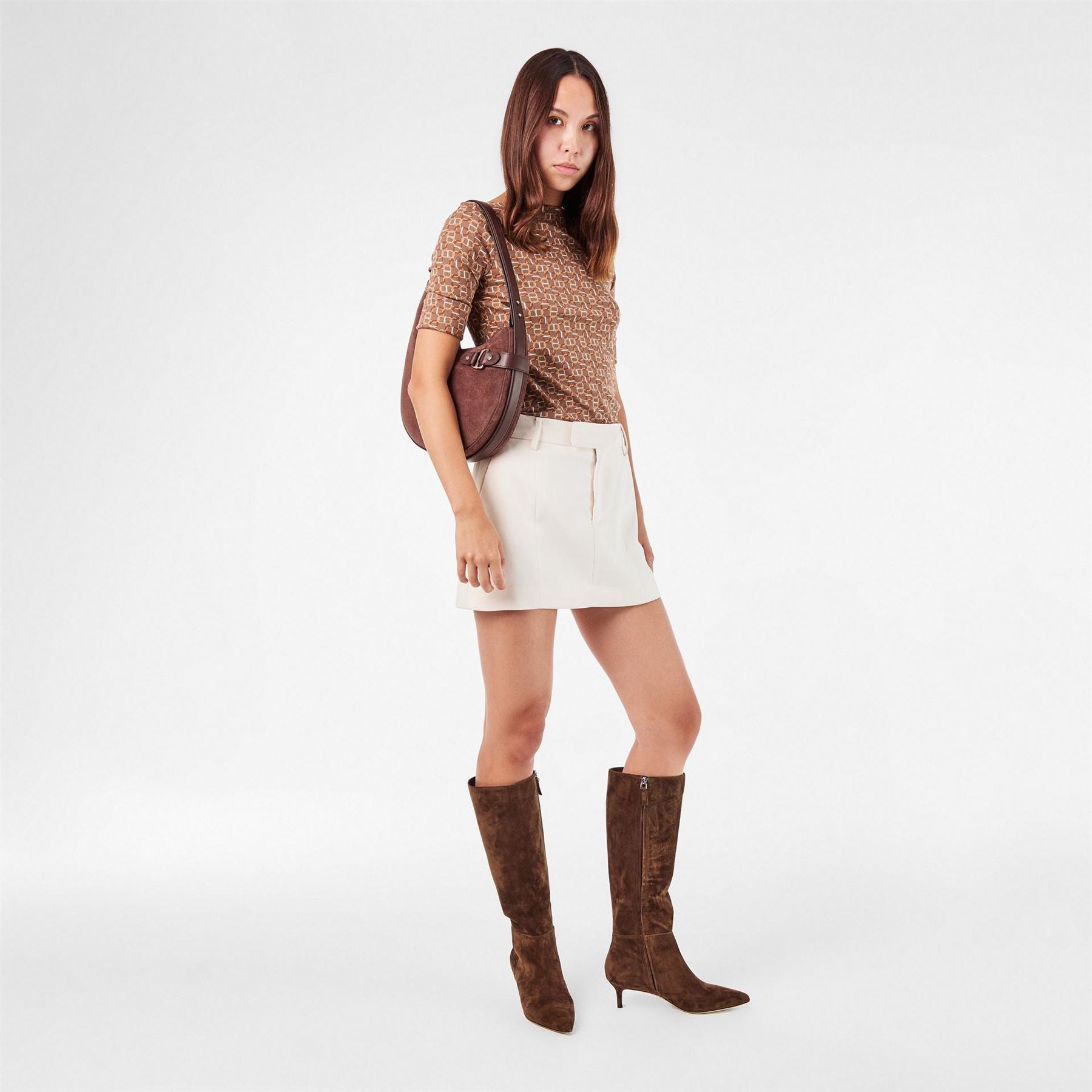Lauren by Ralph Lauren Mckay Knee High Stiletto Heel Boots
