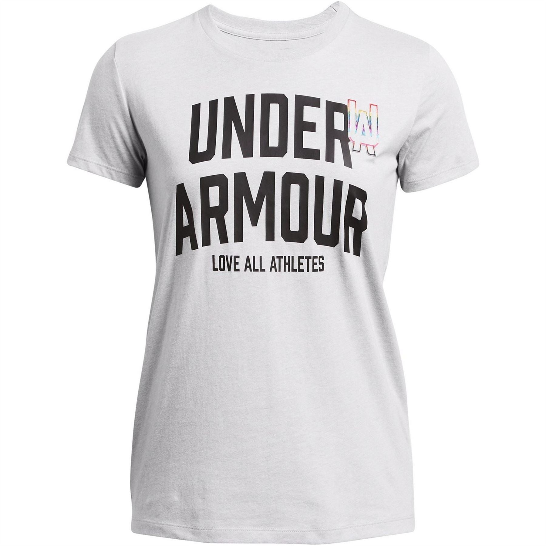 Under Armour Pride Embroidered Crew Neck Short Sleeve T-Shirt
