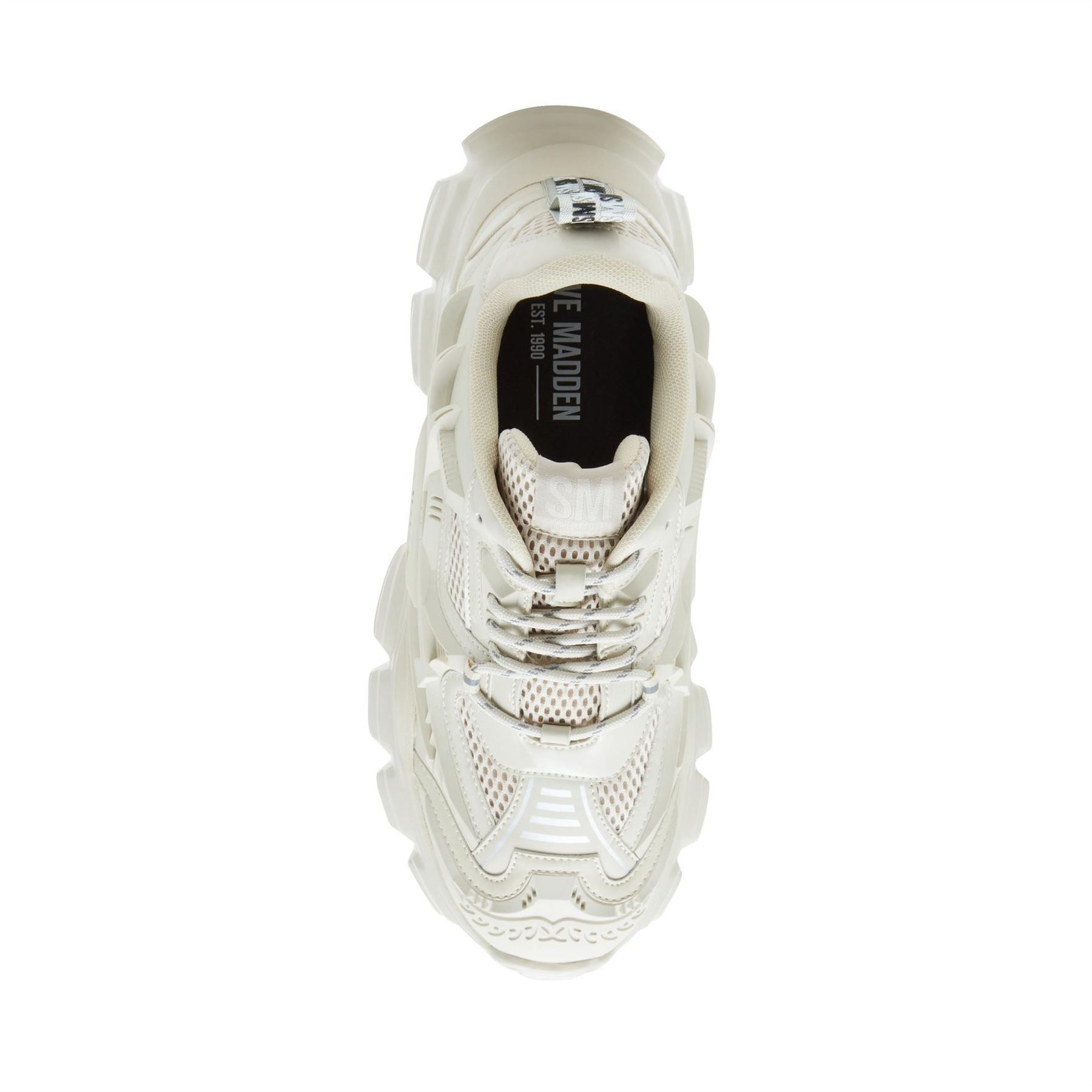 Steve Madden Quantico Rnr Lace Up Chunky Trainers