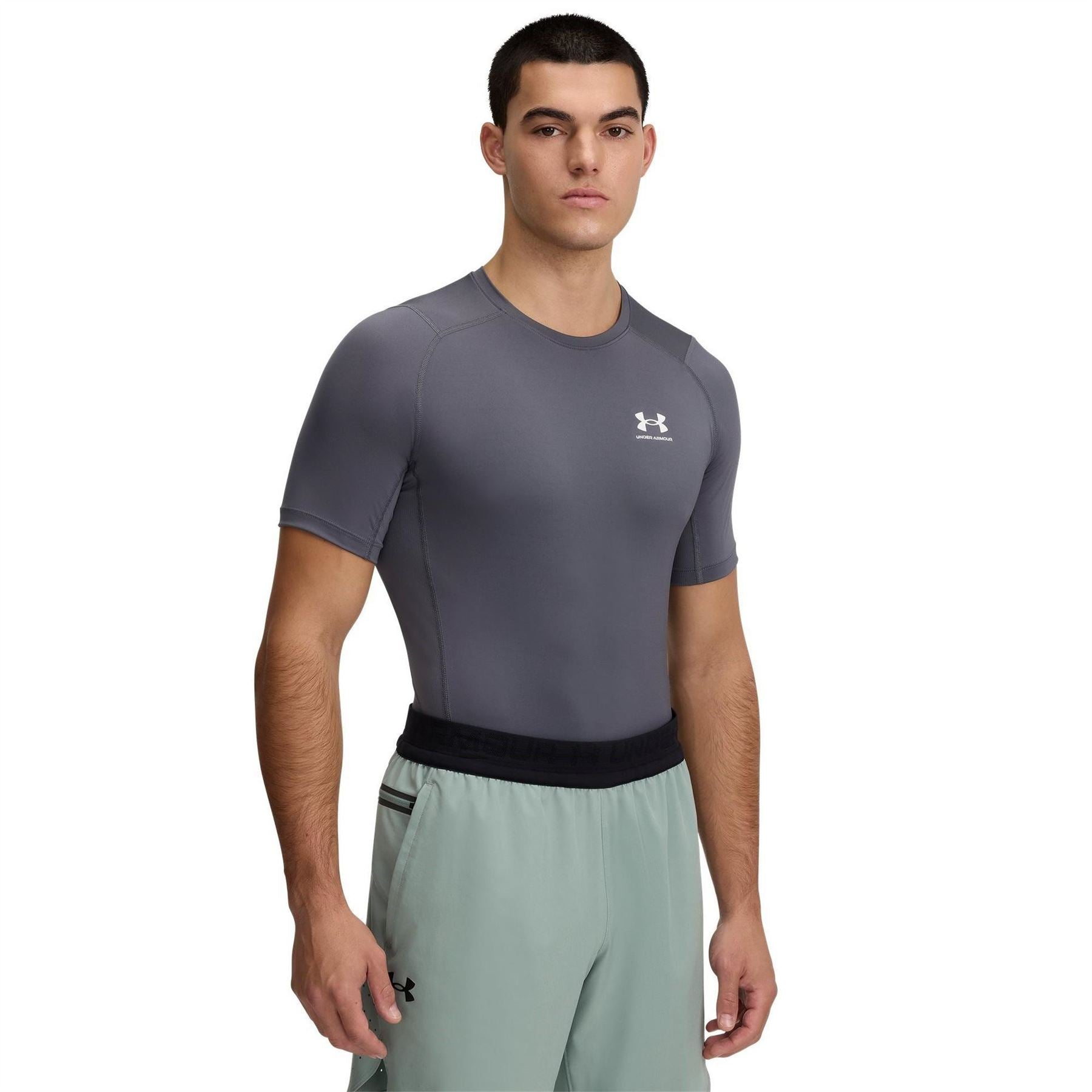 Under Armour Mens Armour Heatgear® Short Sleeve