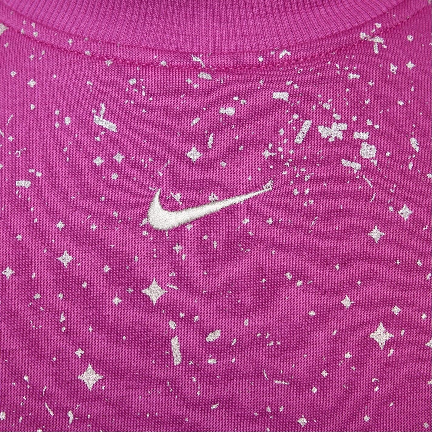 Nike Sportswear Club Fleece Big Kids (girls) Boxy Crew