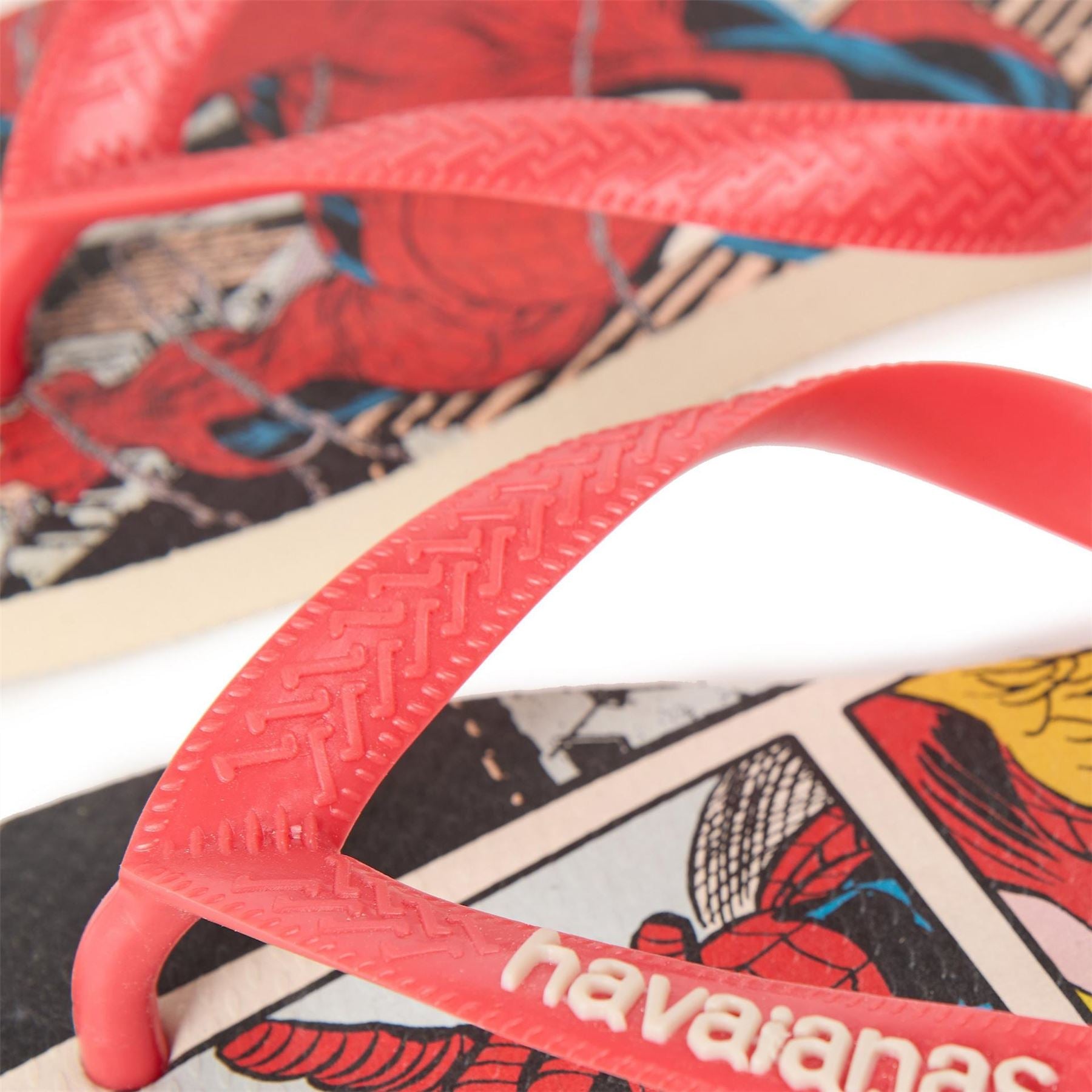 Havaianas Womens Hav. Top Marvel Classics Beige Stra Flip Flops