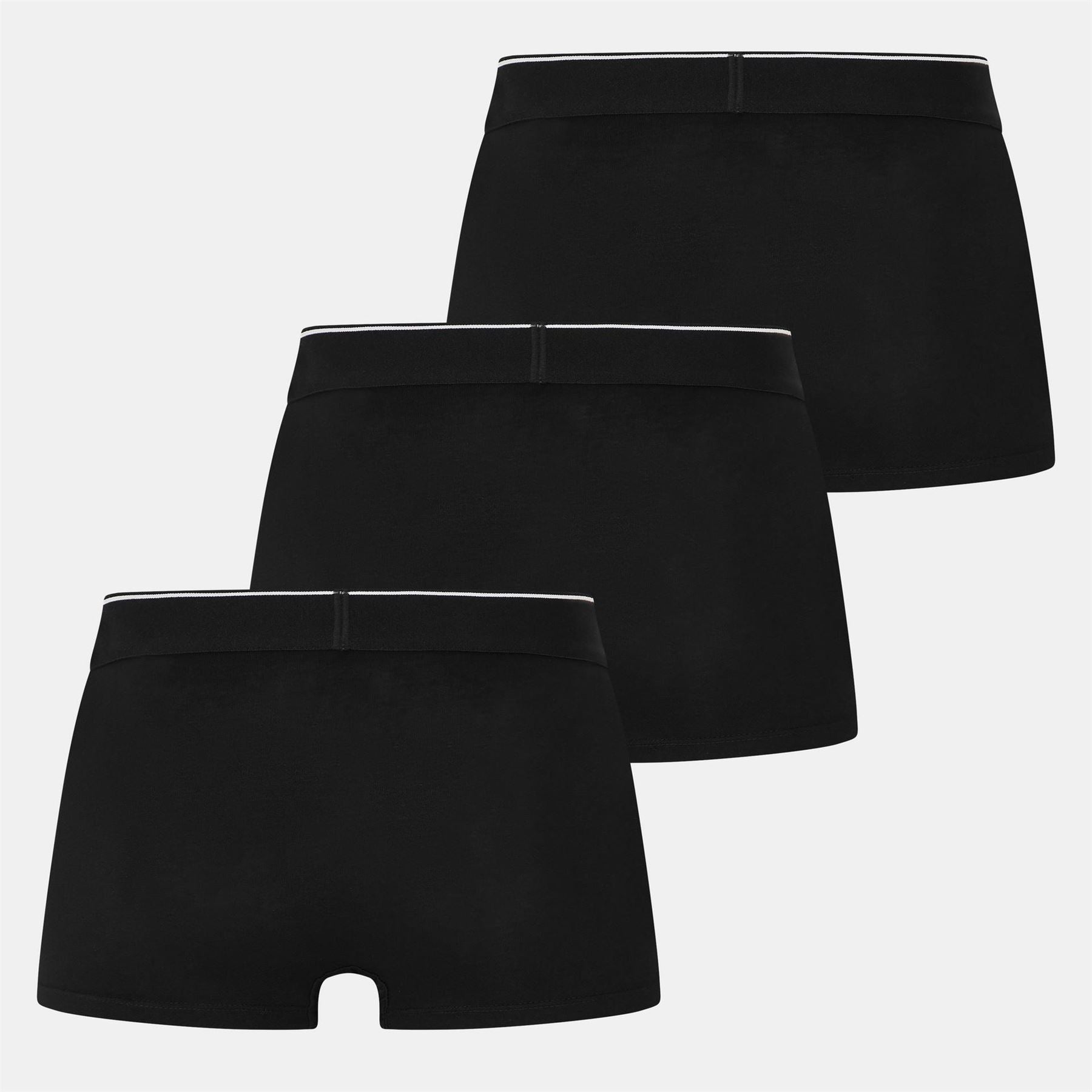 Diesel Damien 3 Pack Plain Boxer Brief
