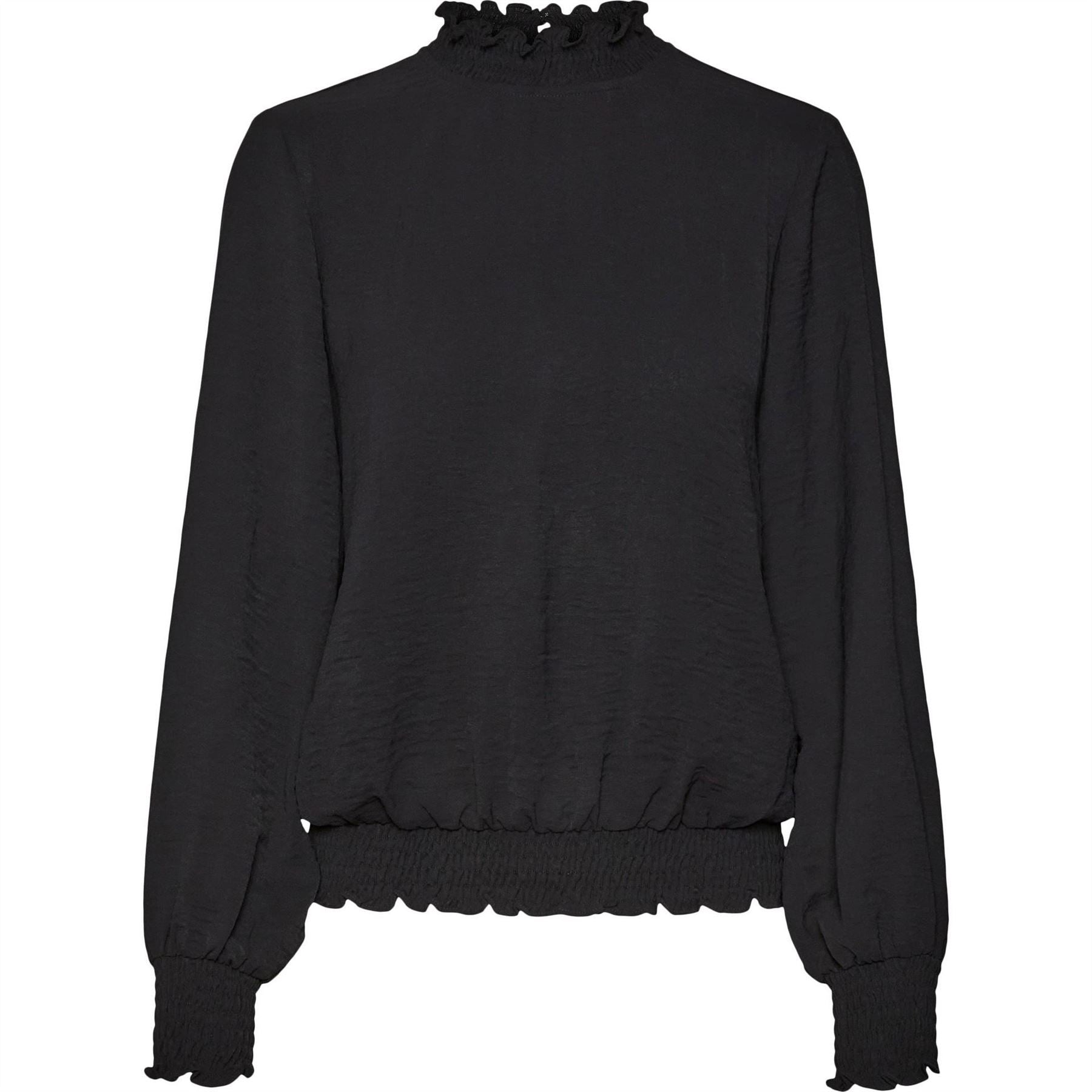 Vero Moda Open Neck Long Sleeve Blouse