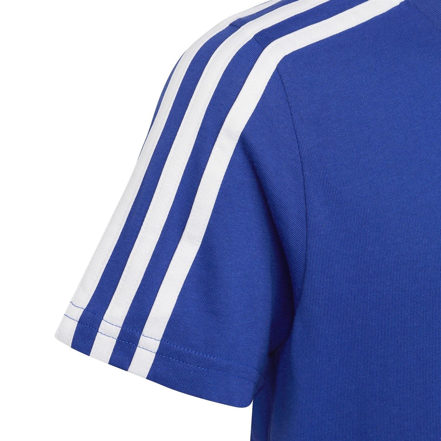 adidas 3 Stripe Essentials T-Shirt Junior