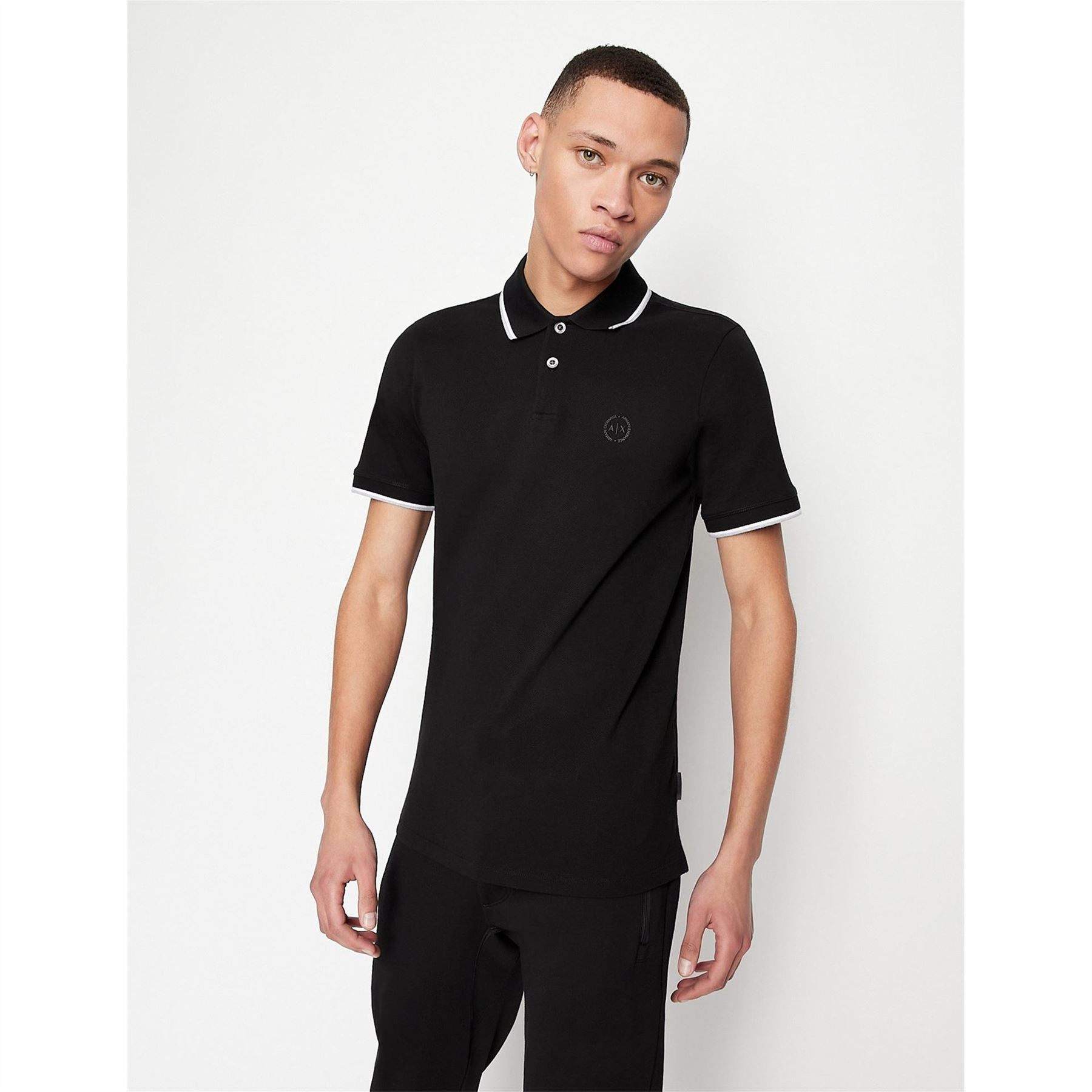 Armani Exchange Pique Polo Shirt