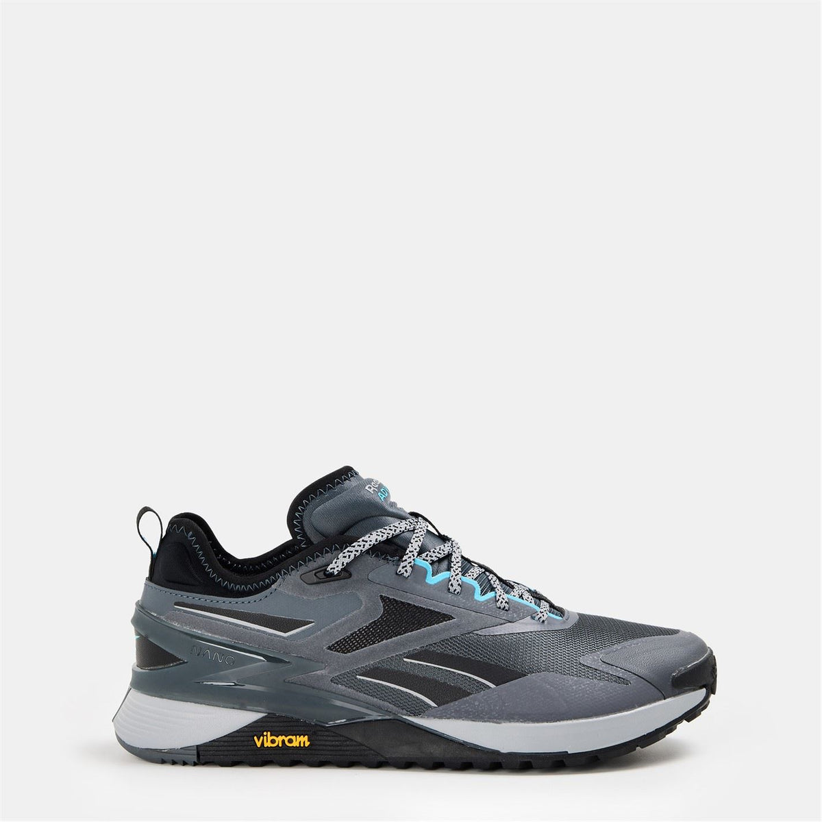 Reebok Nano X3 Adv Round Toe Flat Heel Sneakers