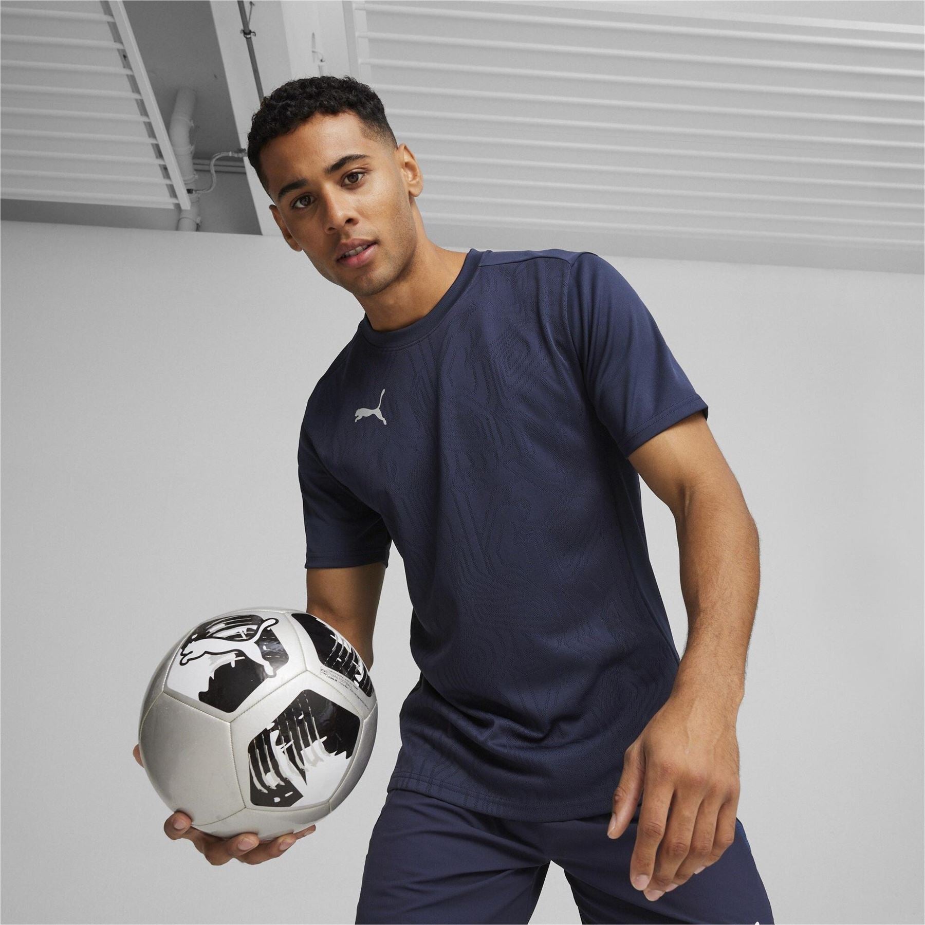 Puma Teamfinal Training Short Sleeve Performance T-Shirt