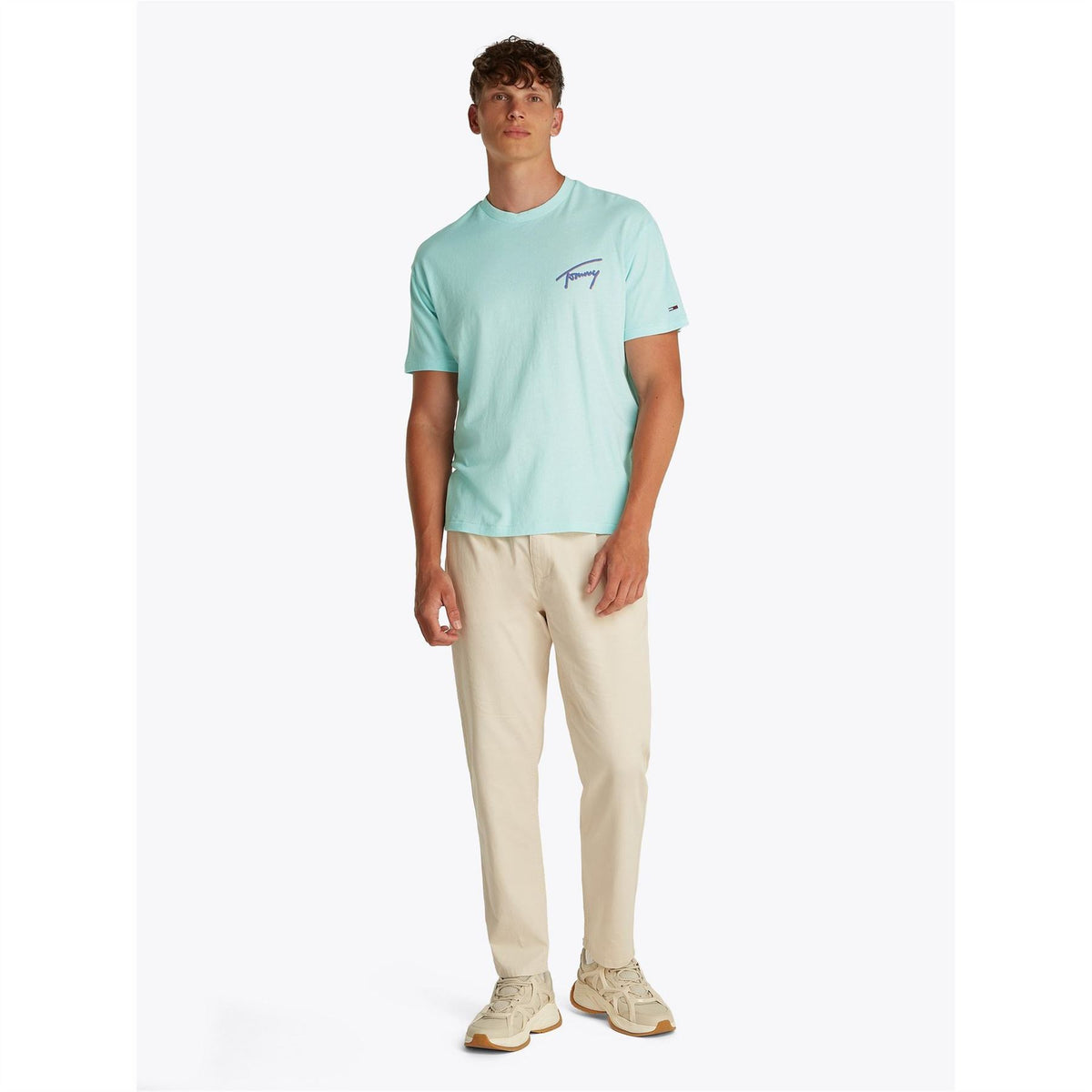 Tommy Jeans Timmy Regular Fit Lettering Graphic T-Shirt
